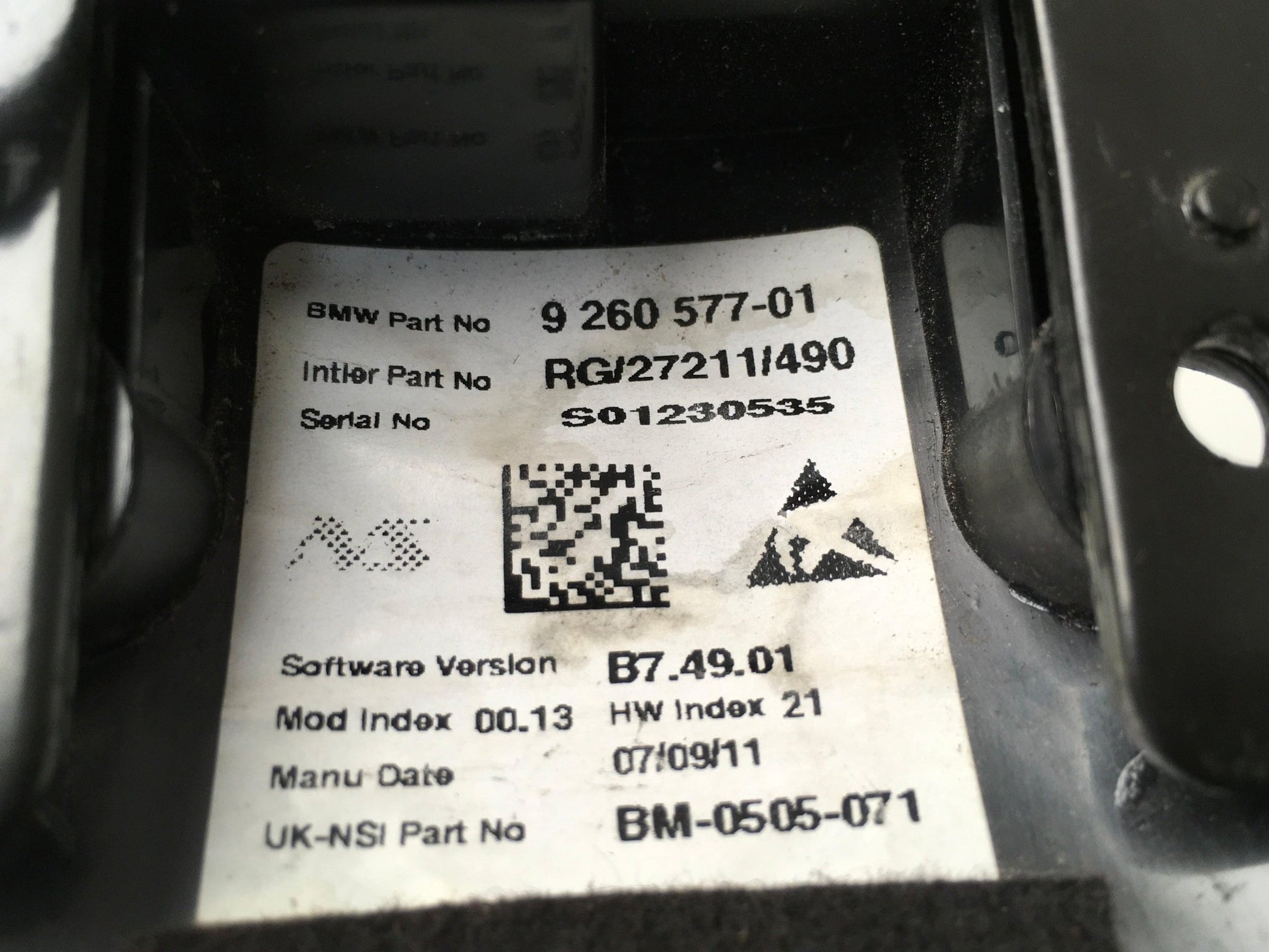 Cuadro instrumentos Mini R56 - 9260577