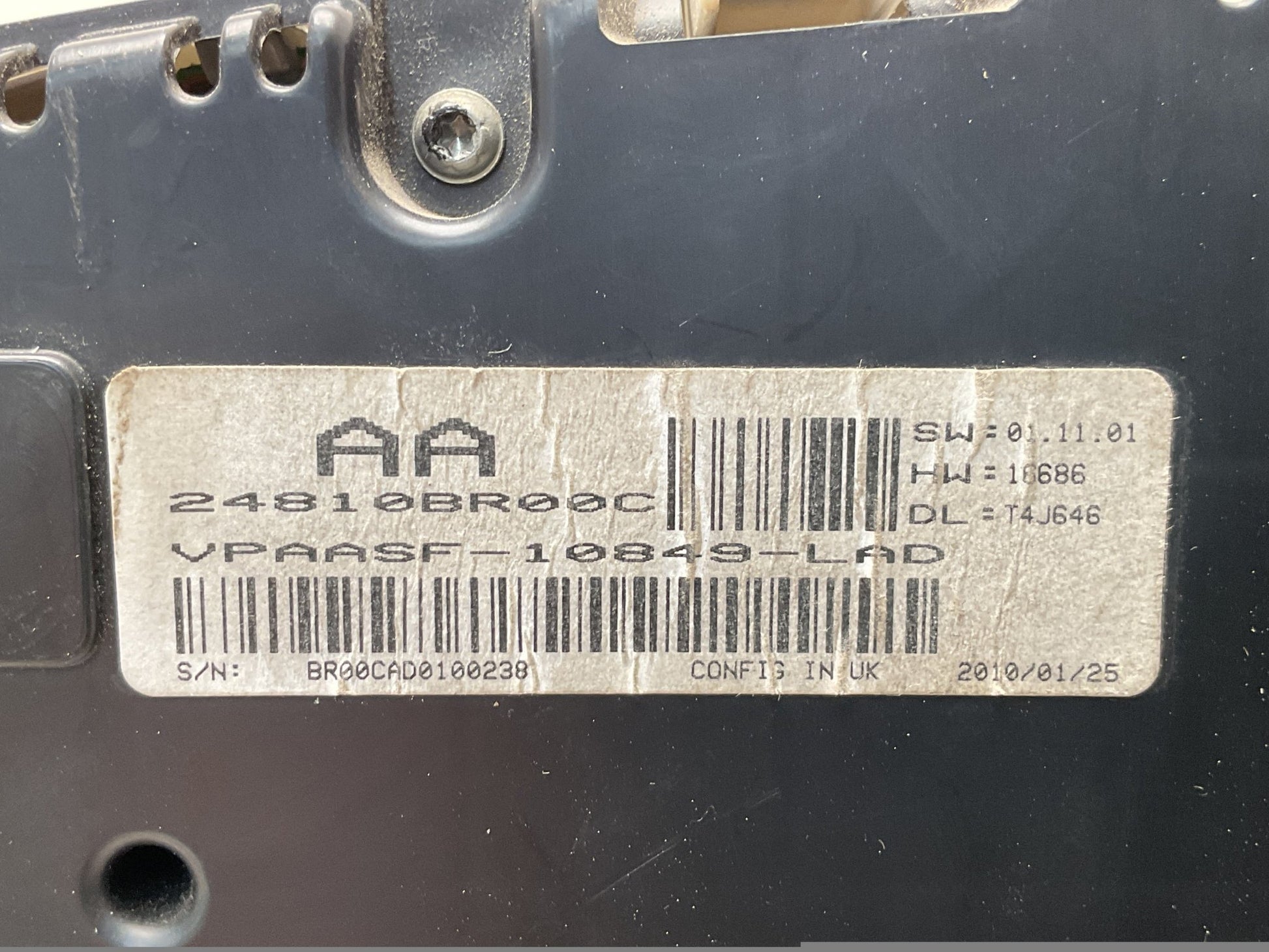 Cuadro instrumentos Nissan Qashqai 07-13 - VPAASF10849