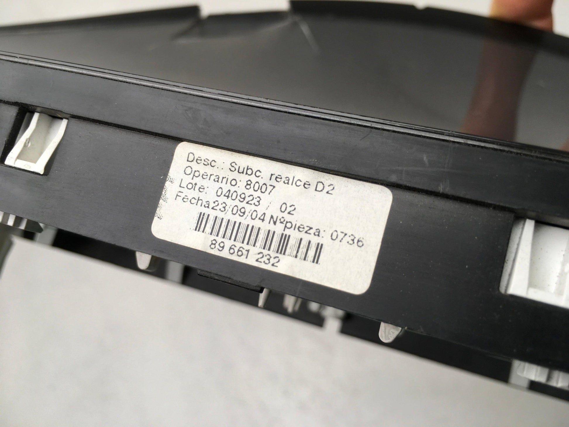 Cuadro instrumentos Peugeot 407 - 9658138080