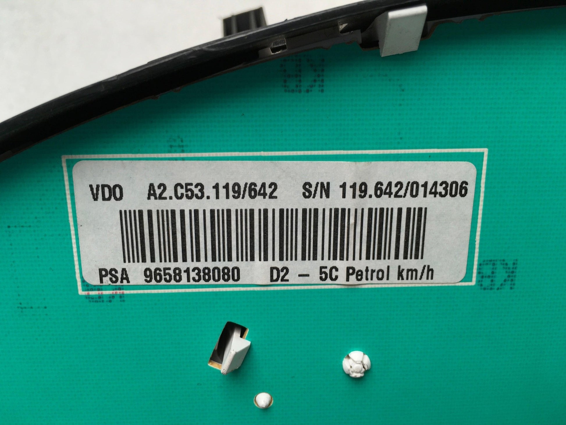 Cuadro instrumentos Peugeot 407 - 9658138080