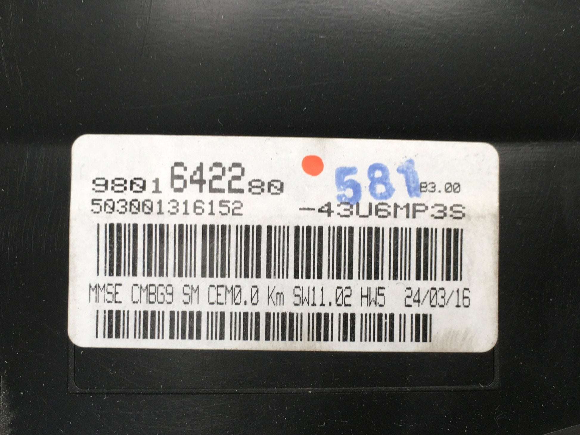Cuadro Instrumentos PSA 9801642280 - 9801642280