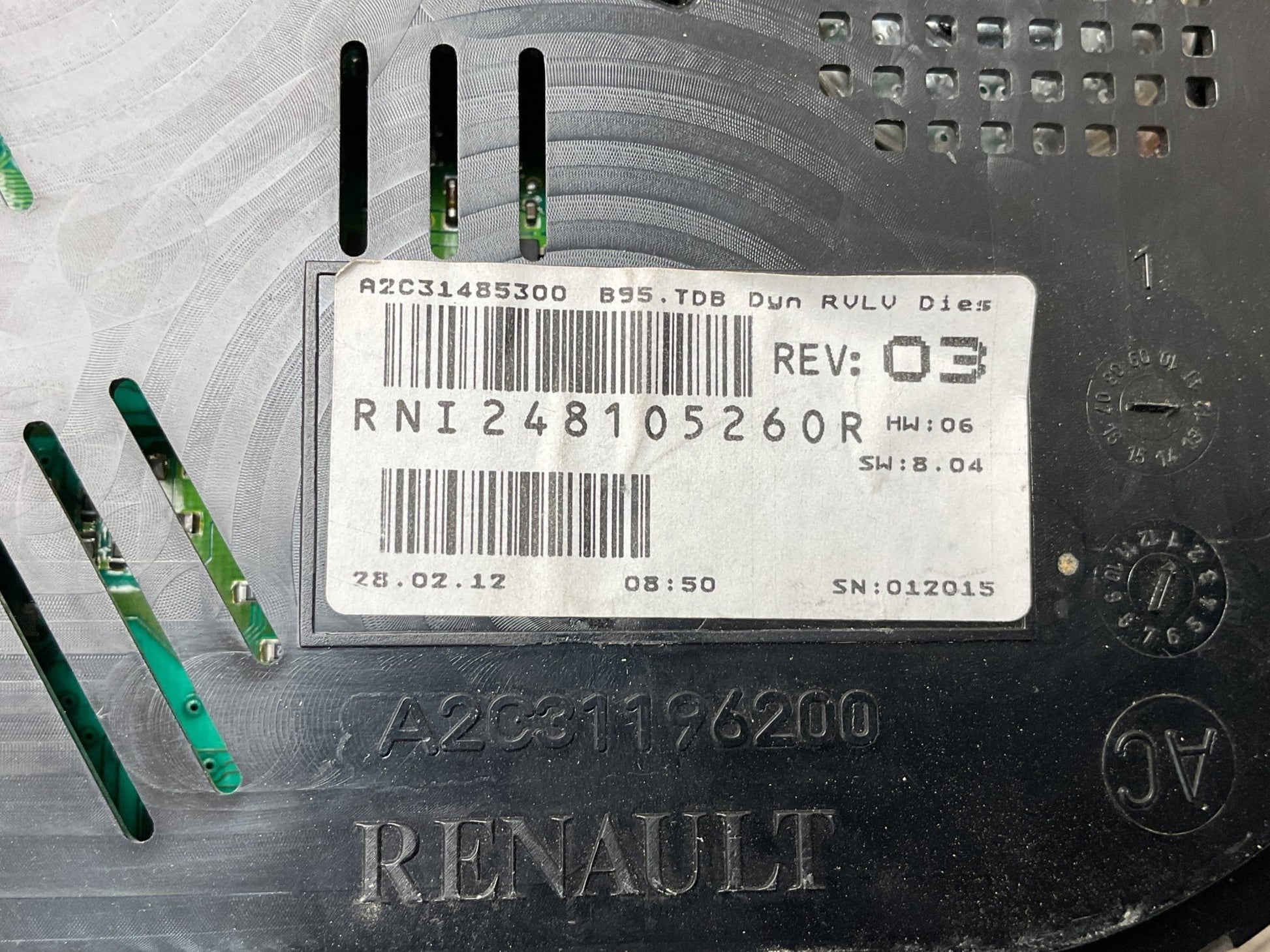 Cuadro Instrumentos Renault Megane 08-16 - A2C31485300