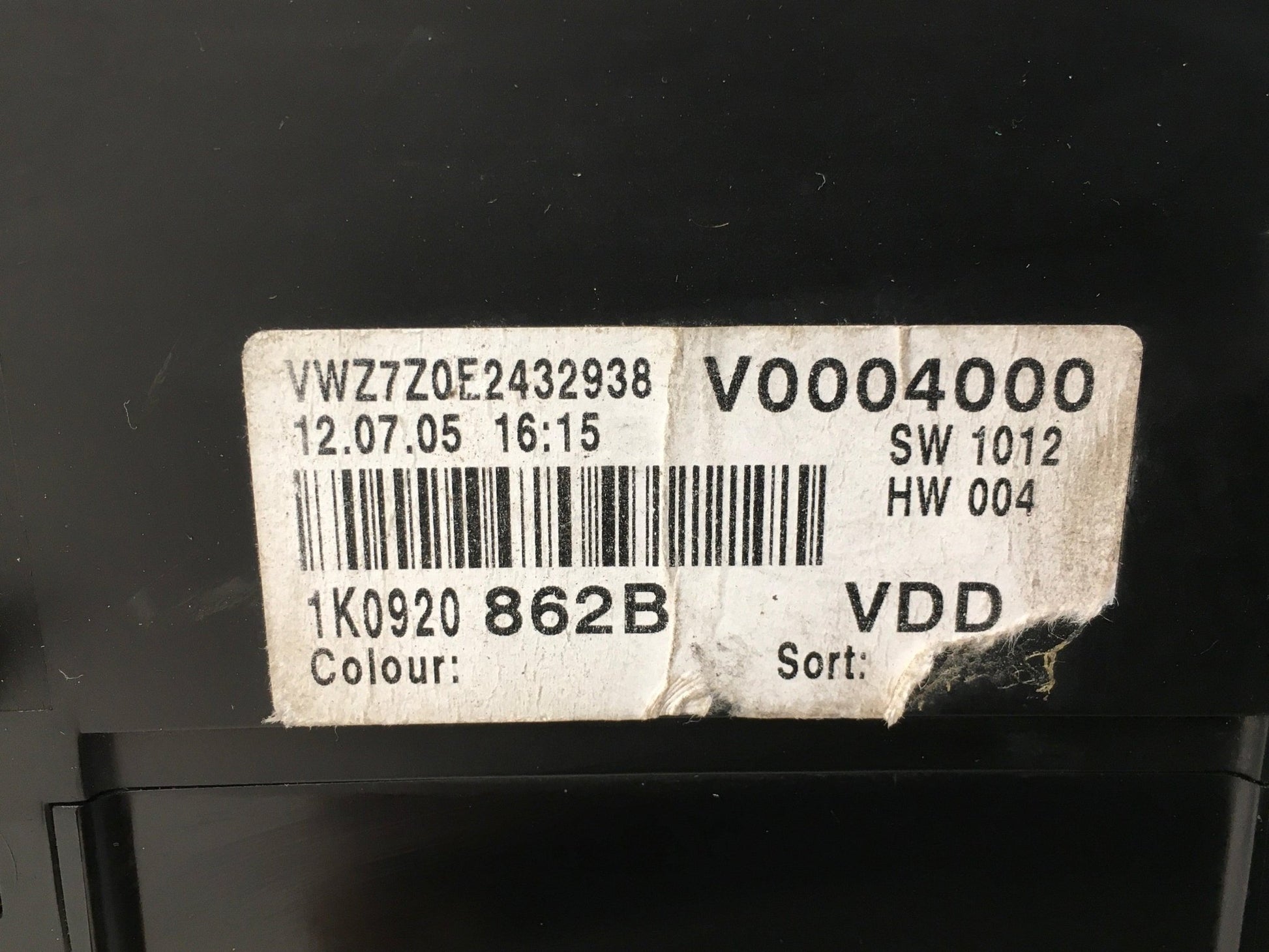 Cuadro Instrumentos VW 1K0920862B - 1K0920862B