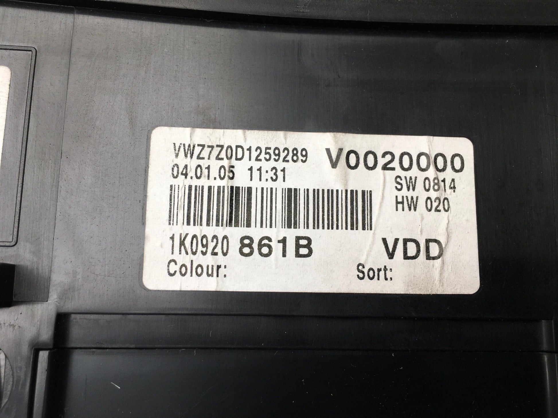 Cuadro instrumentos VW Golf V - 1K0920861B