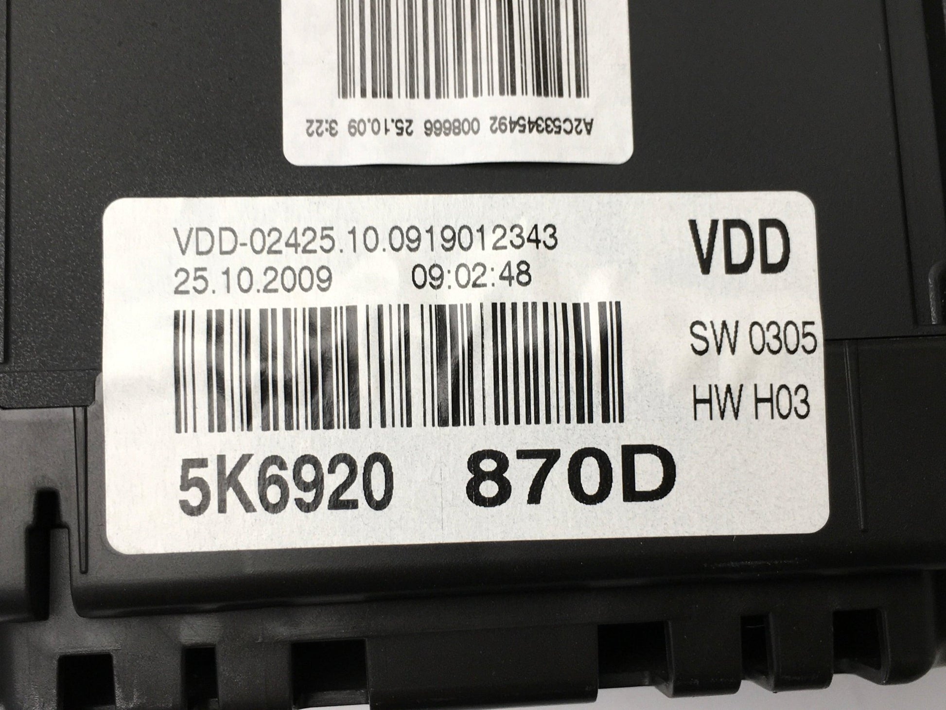 Cuadro instrumentos VW Golf VI GTI - 5K6920870D