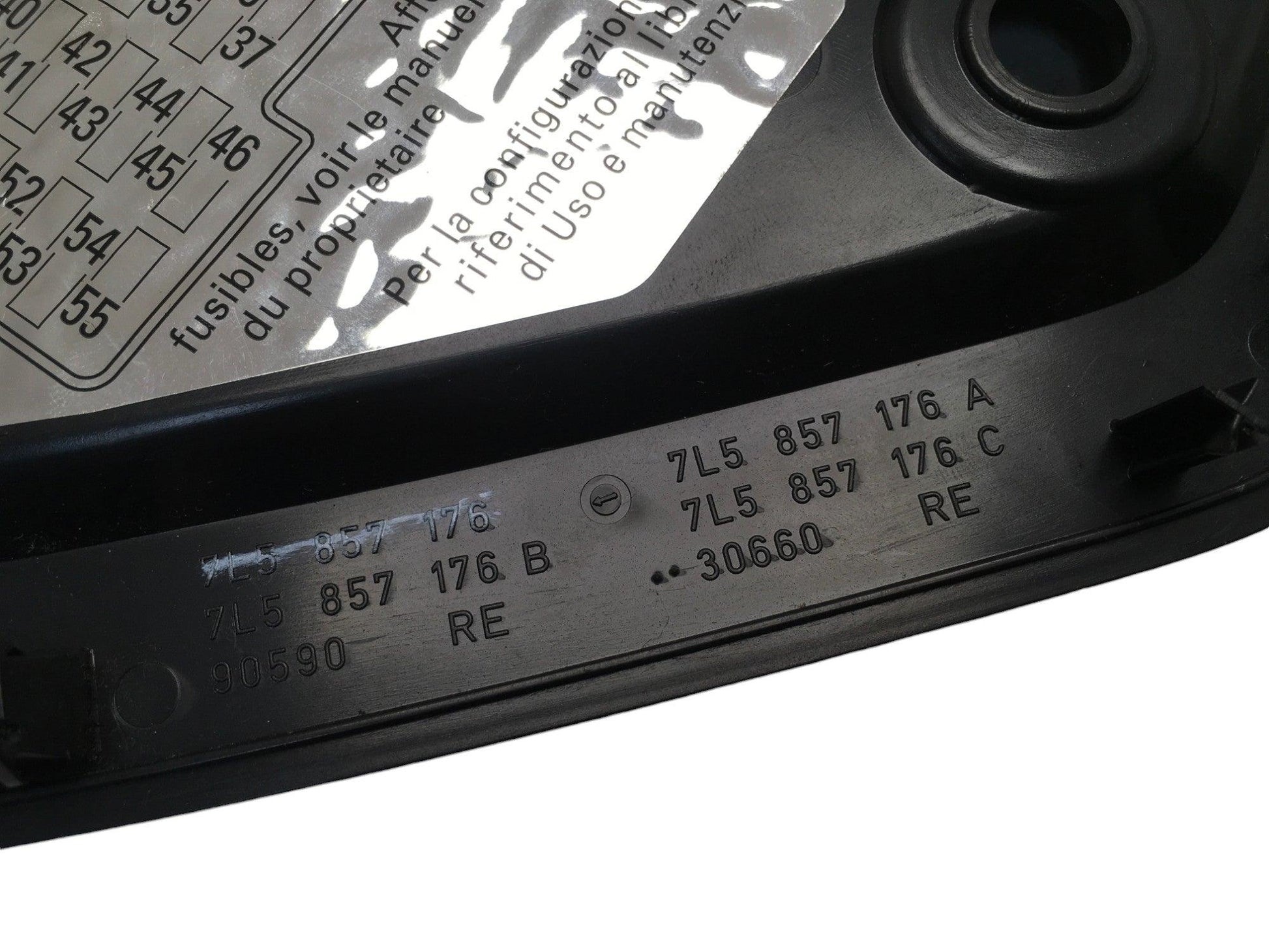 Cubierta caja fusibles Porsche Cayenne 9PA - 7L5857176