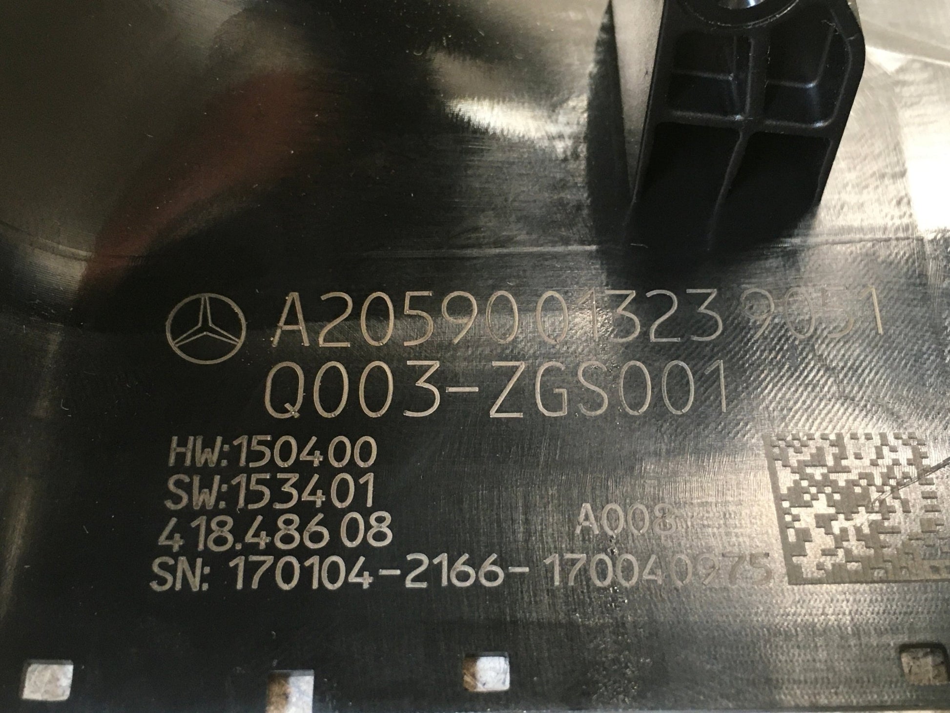 Cubierta Columna direccion Mercedes W205 - A2059001323