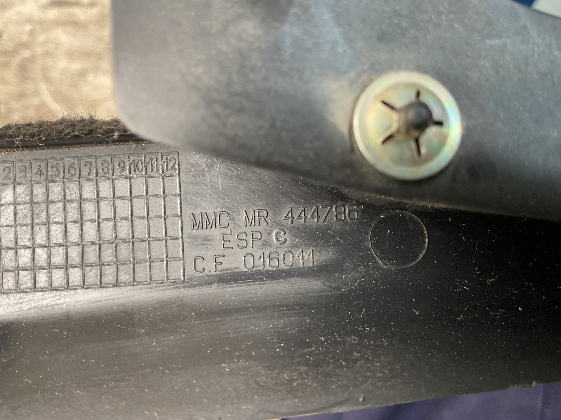 Cubierta Cuadro Instrumentos Mitsubishi Pajero Pinin - MR444786