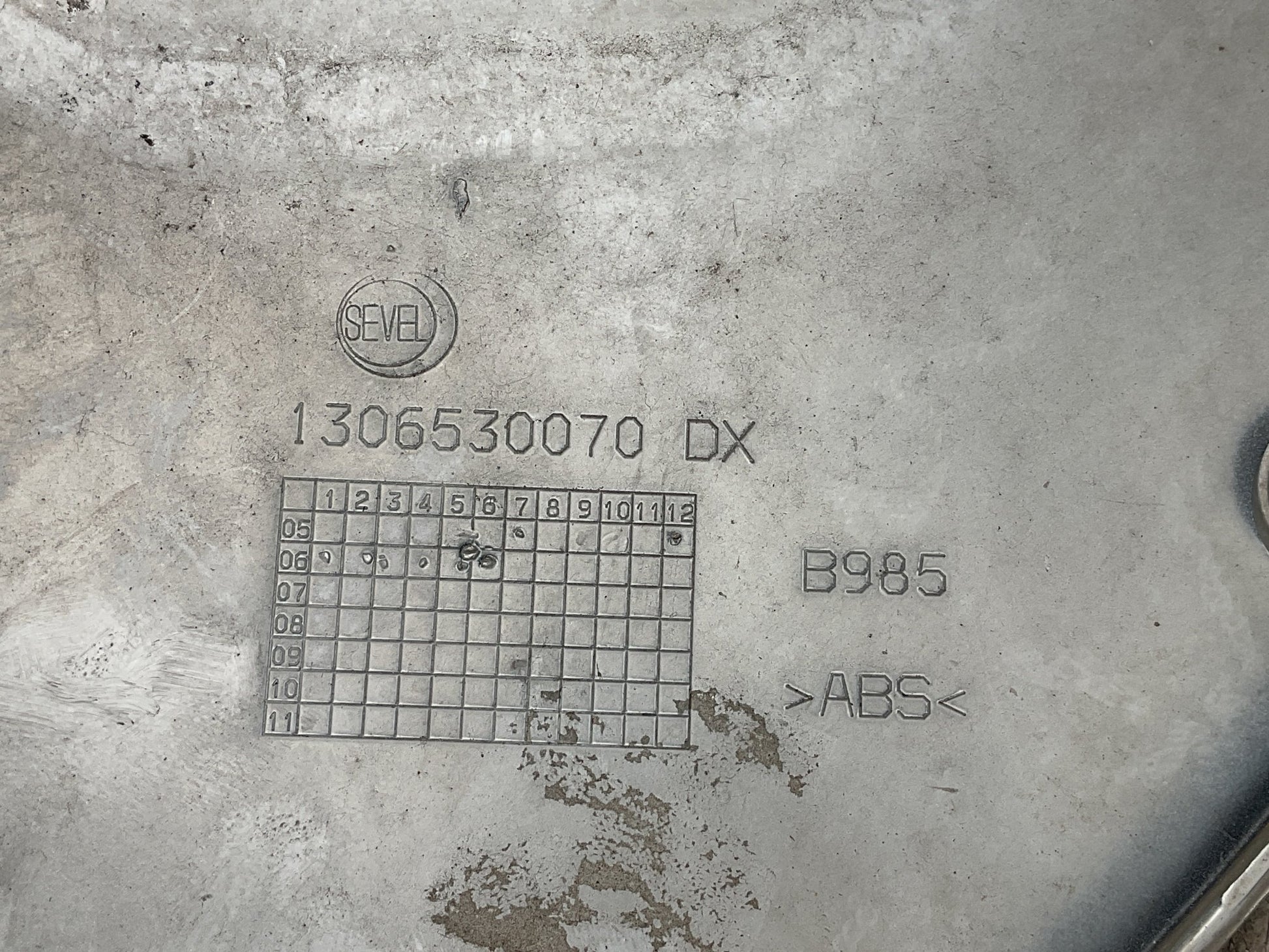 Cubierta Faro dcho Ducato Boxer Jumper 06 - 13 - 1306530070