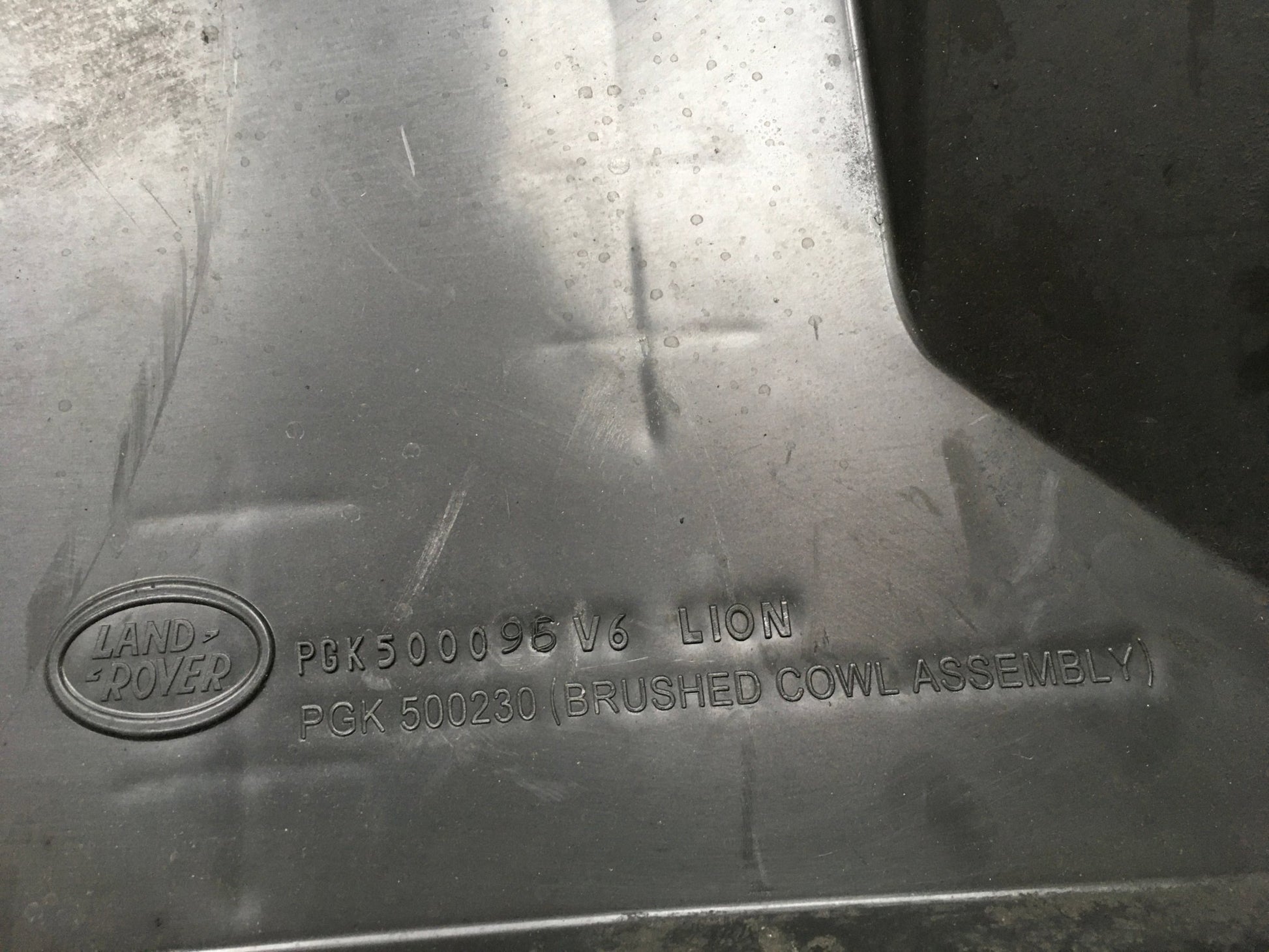 Cubierta Radiador Land Rover L320 L319 - PGK500095