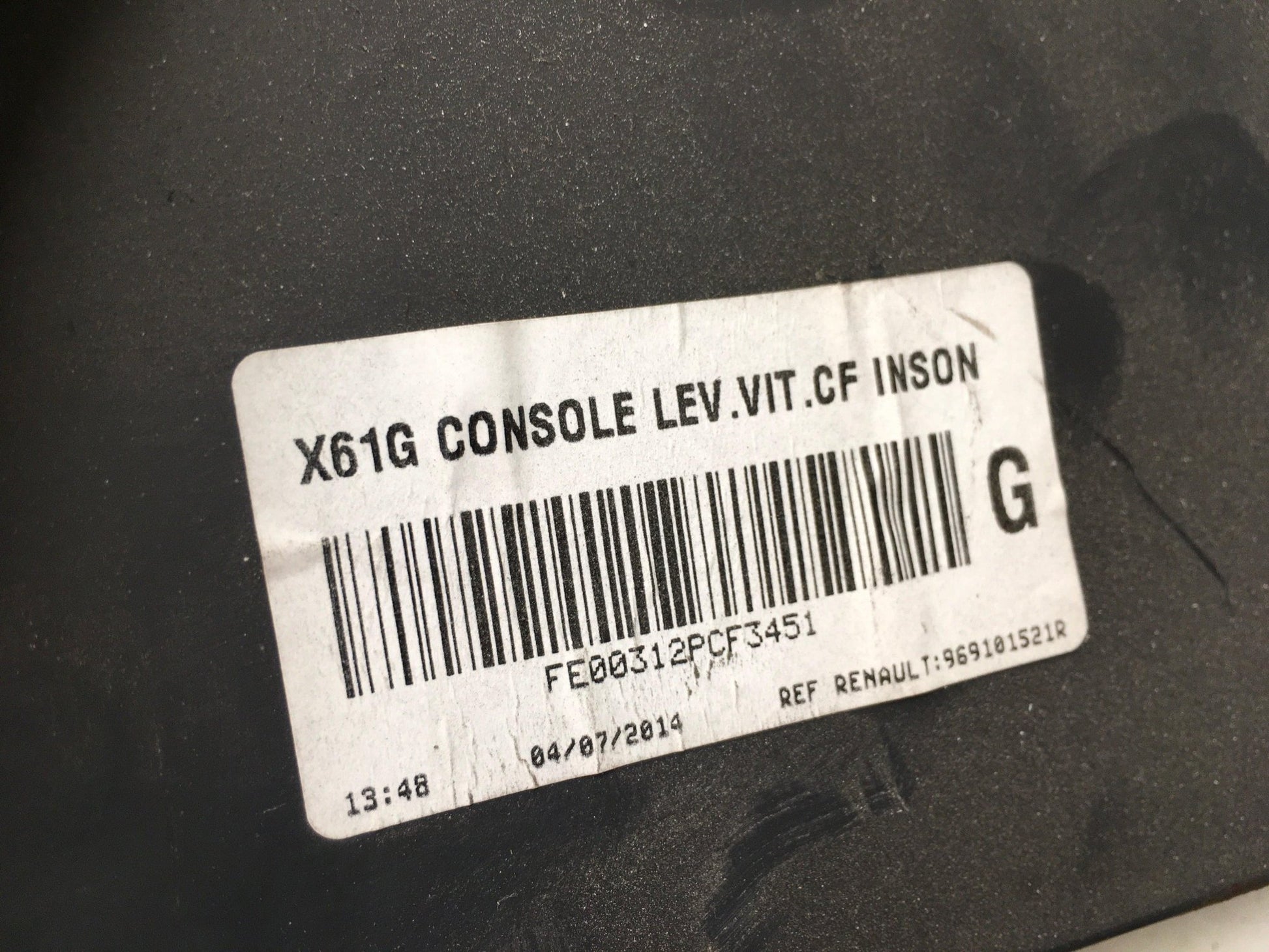 Cubierta salpicadero Citan/Kangoo - 969106398