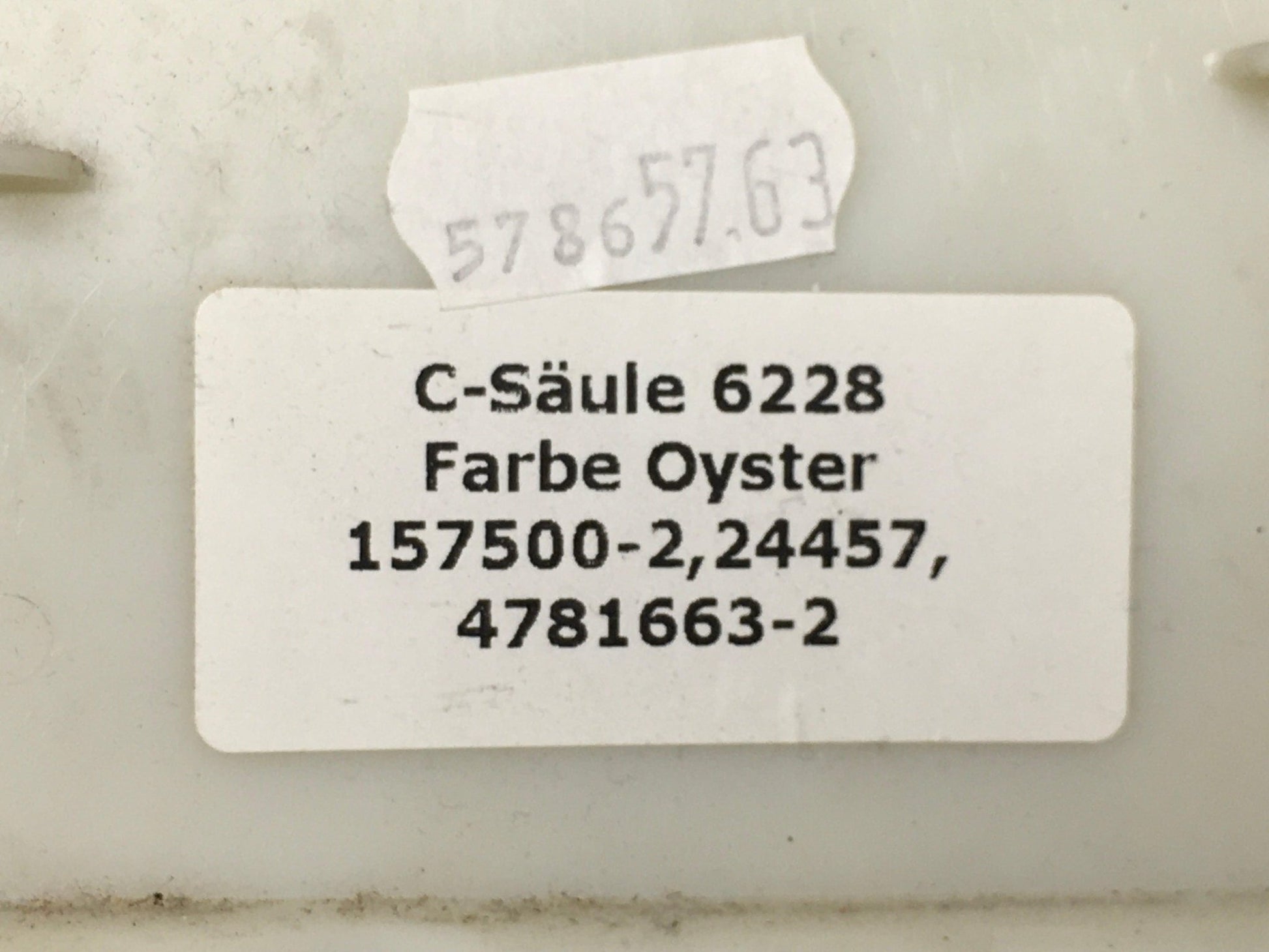 Cubierta tra izq Pilar C BMW F07 GT - 51439149117