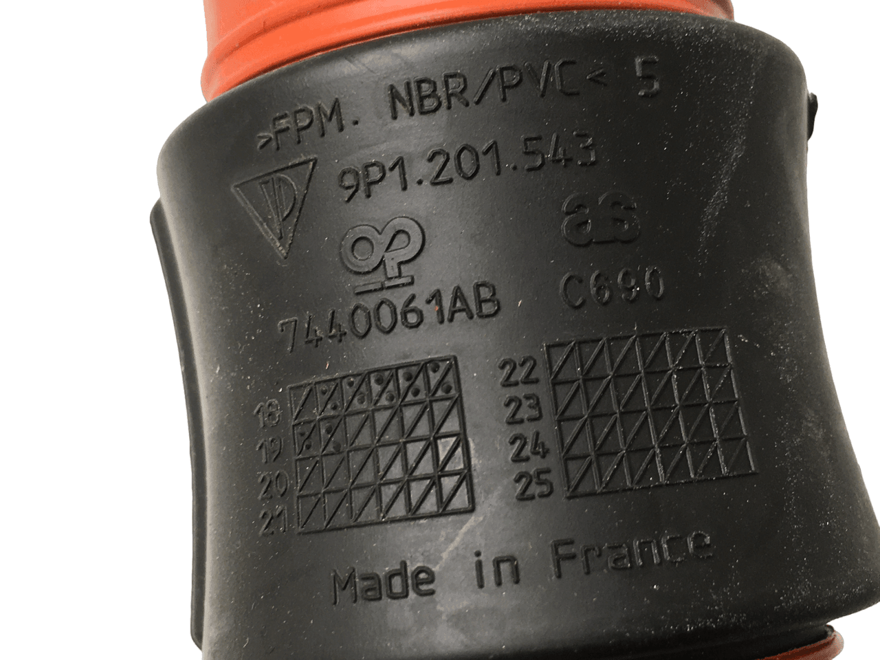 Cuello relleno combustible Porsche 911 992201106E - 992201106E