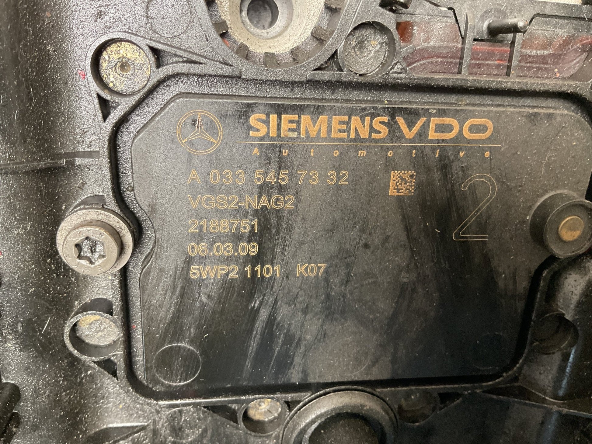 Cuerpo Valvula transmision Mercedes 2202701306 - A0335457332