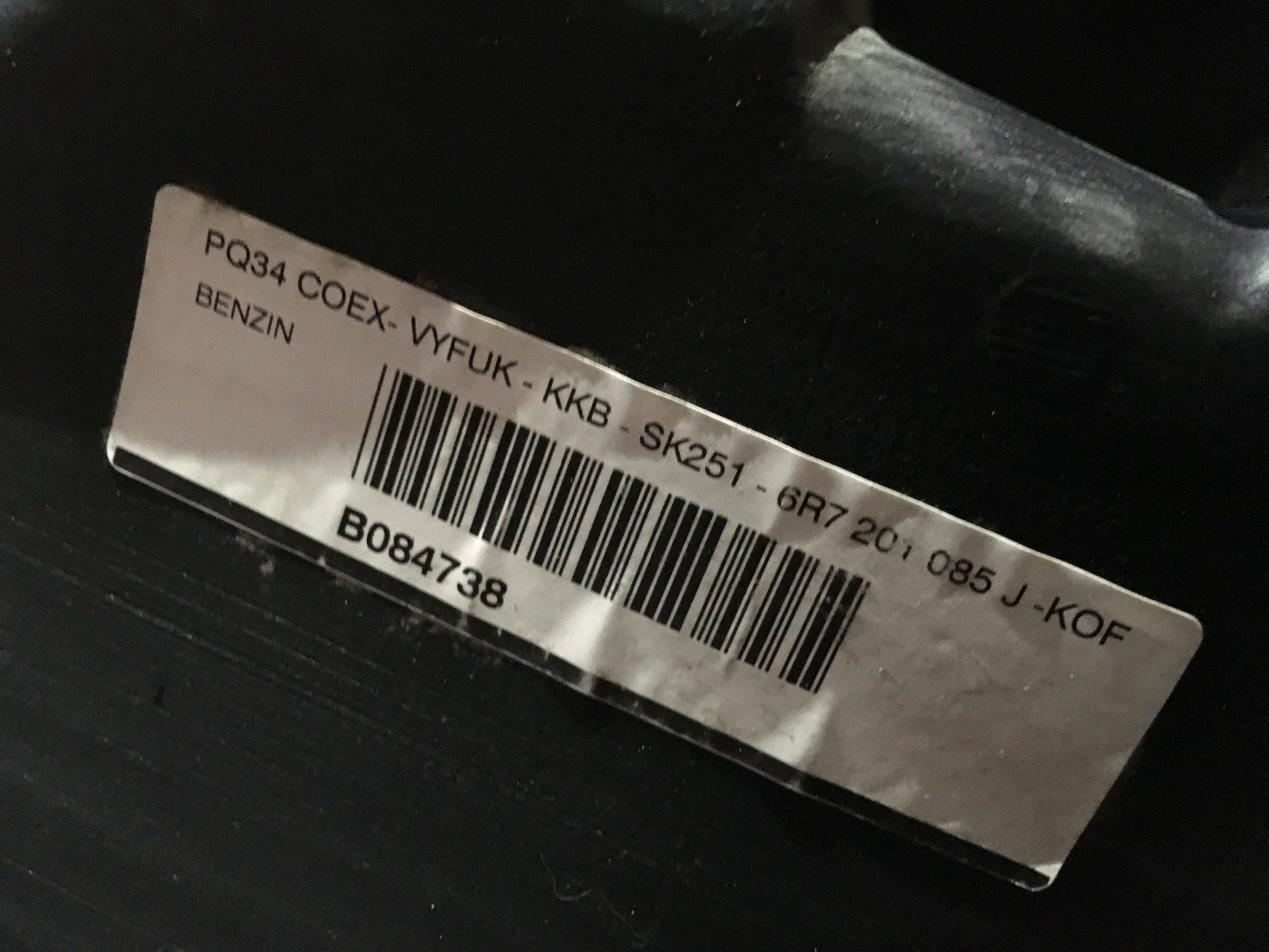 Deposito combustible Skoda Rapid 6RA201021D - 6RA201021D