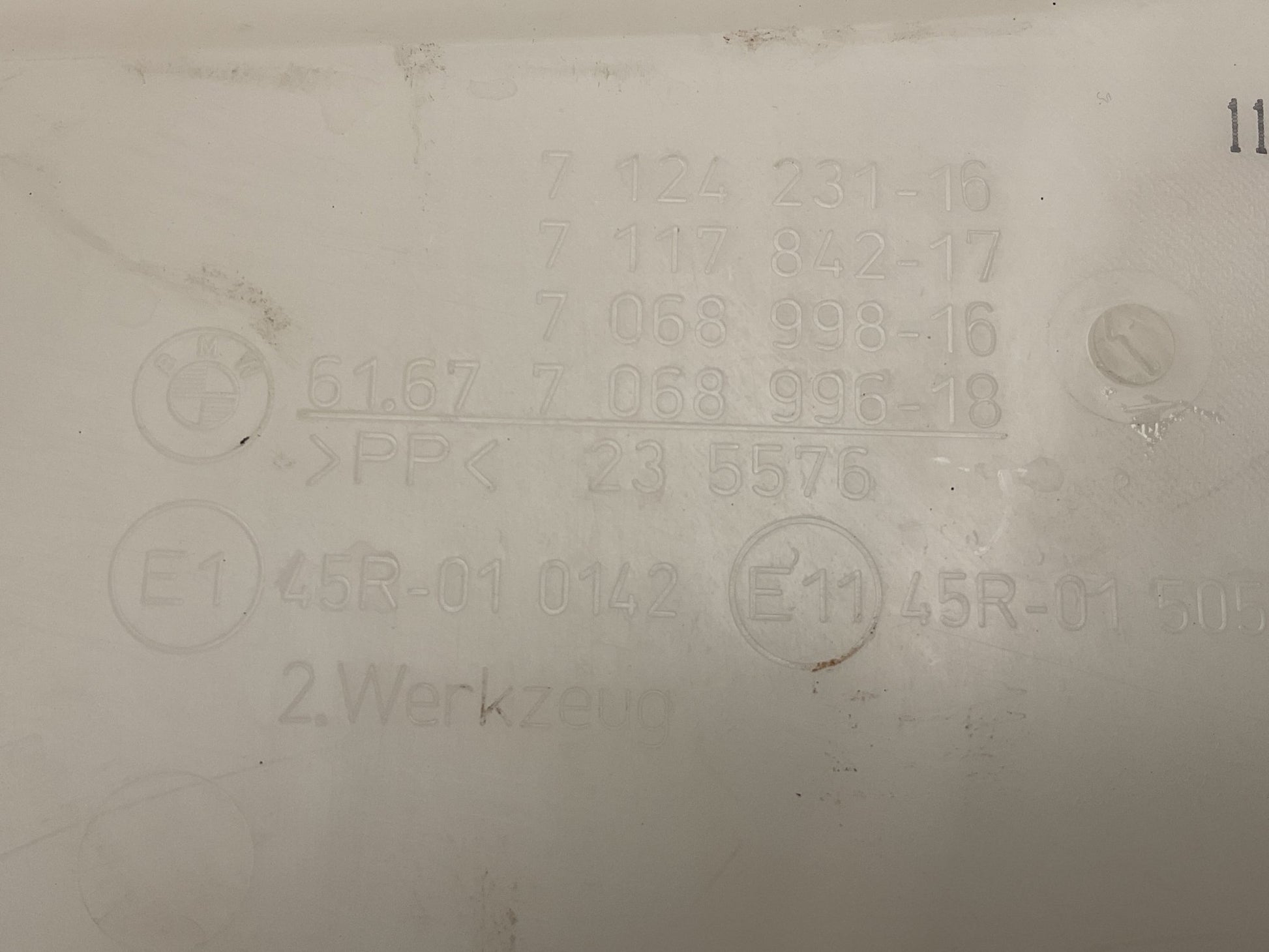 Deposito Limpia BMW 61677068996 - 61677068996