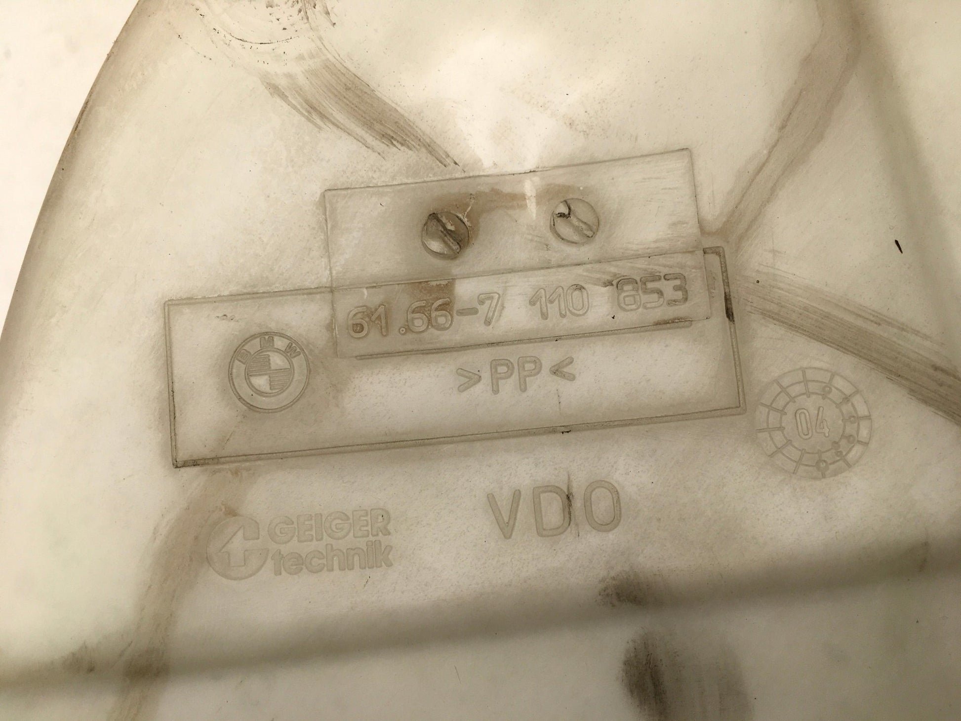 Deposito limpia BMW Z4 E85 - 61667110853