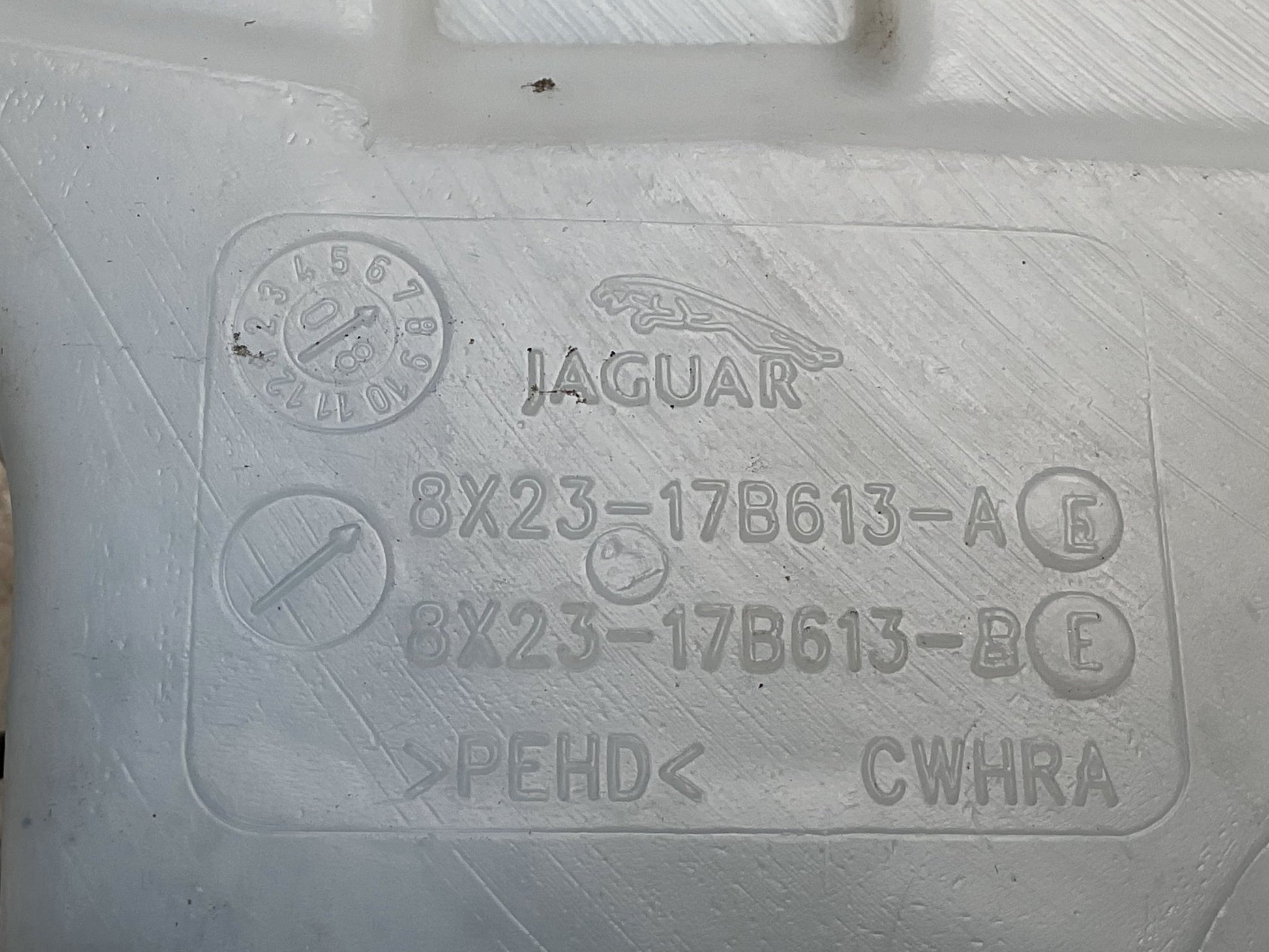 Deposito Limpia jaguar XF I X250 - 8X2317B613AE