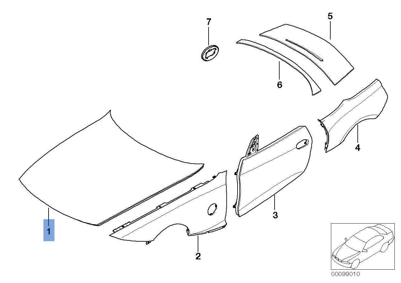 Capo BMW Z4 E85 / E86