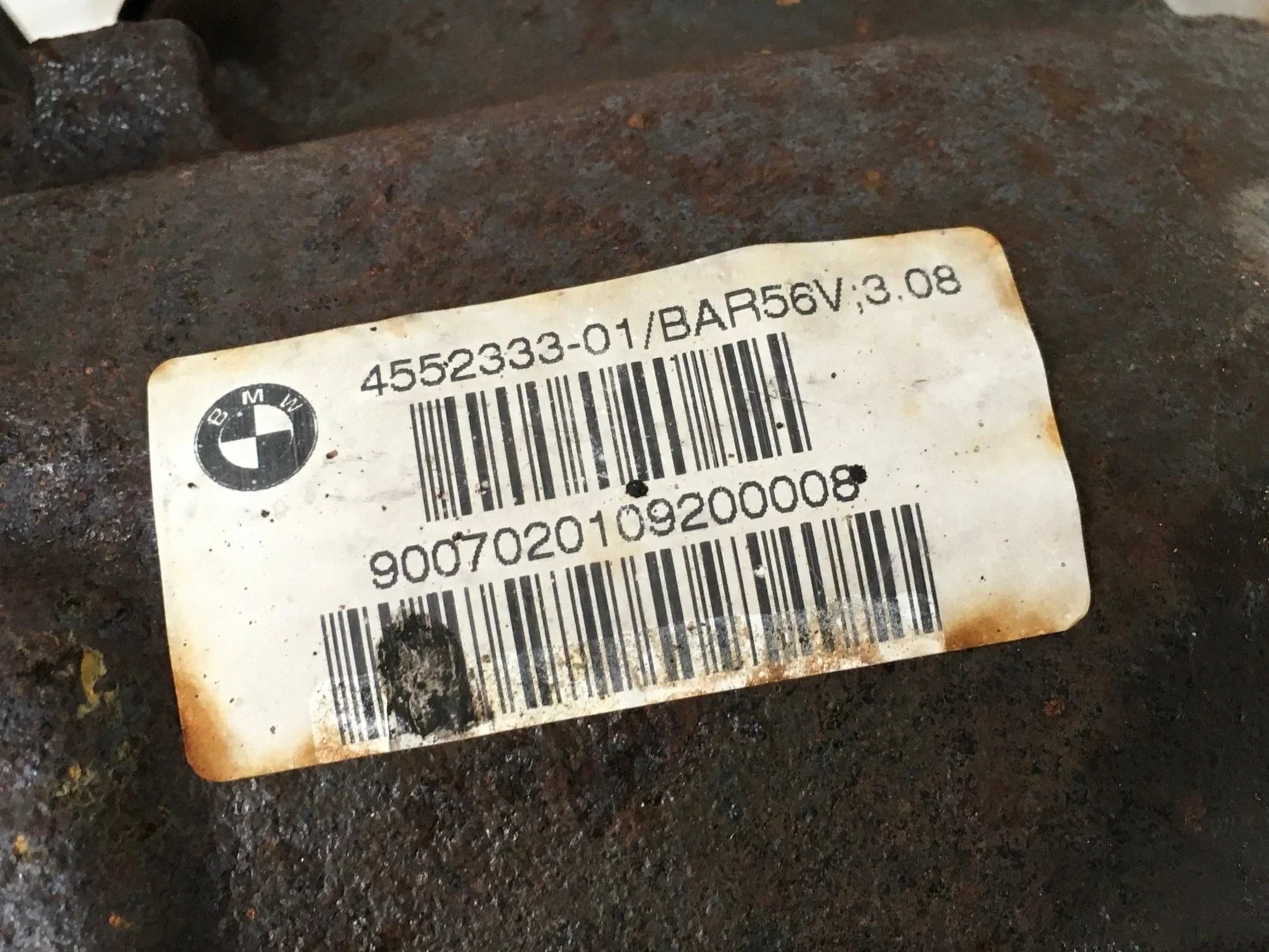 Diferencial trasero BMW 4552333