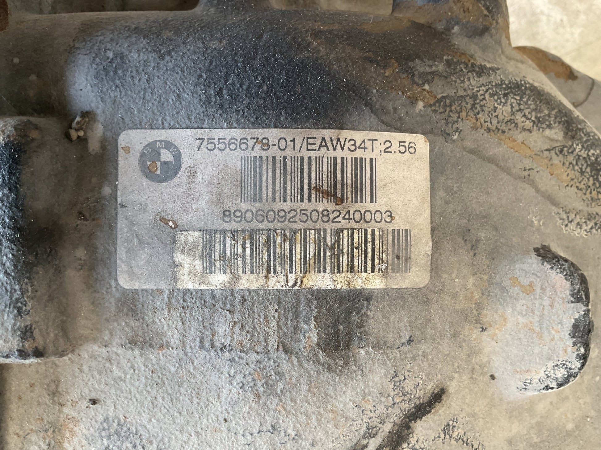 Diferencial trasero BMW 755667801 - 755667801