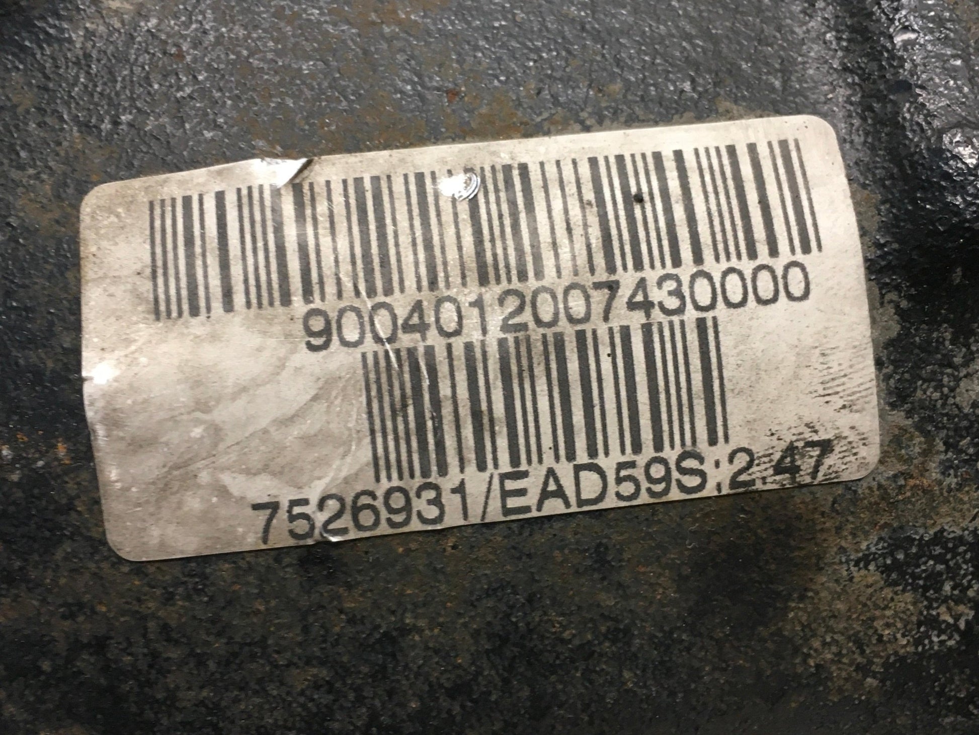 Diferencial trasero BMW E60 7526931 - 7526931