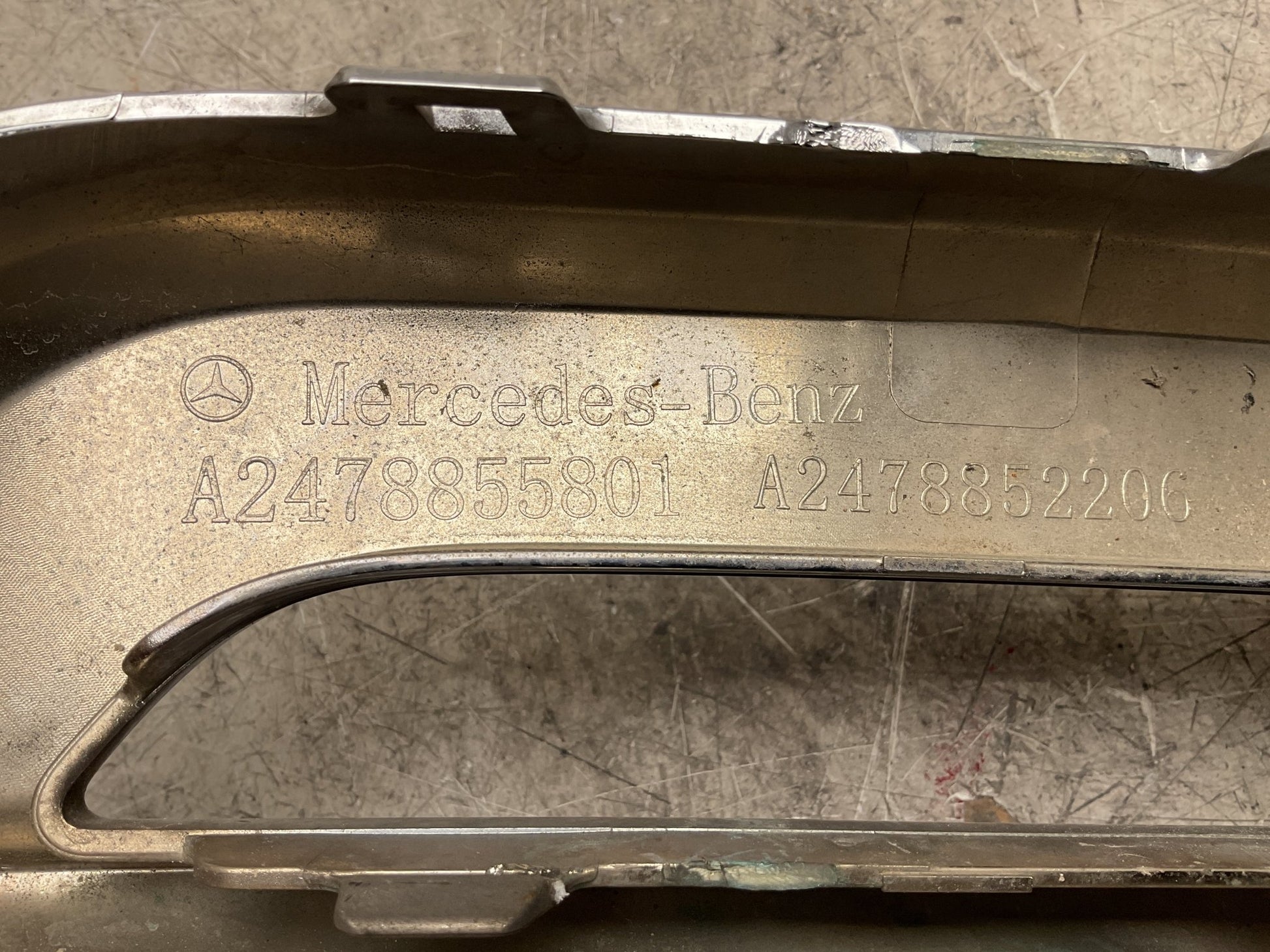 Difusor paragolpes delantero Mercedes X247 - A2478855801 _