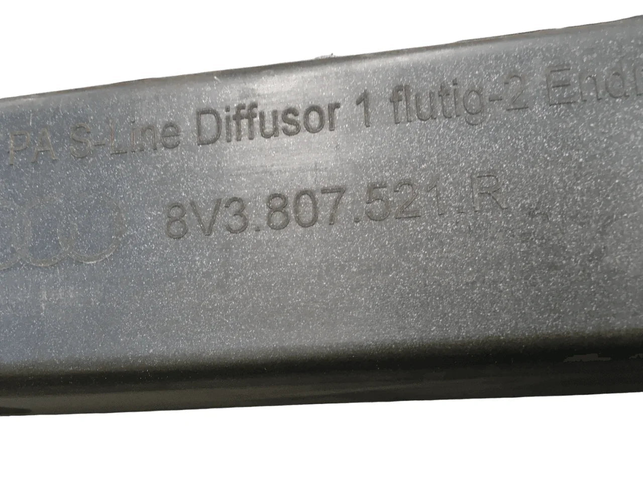 Difusor paragolpes trasero Audi A3 8V