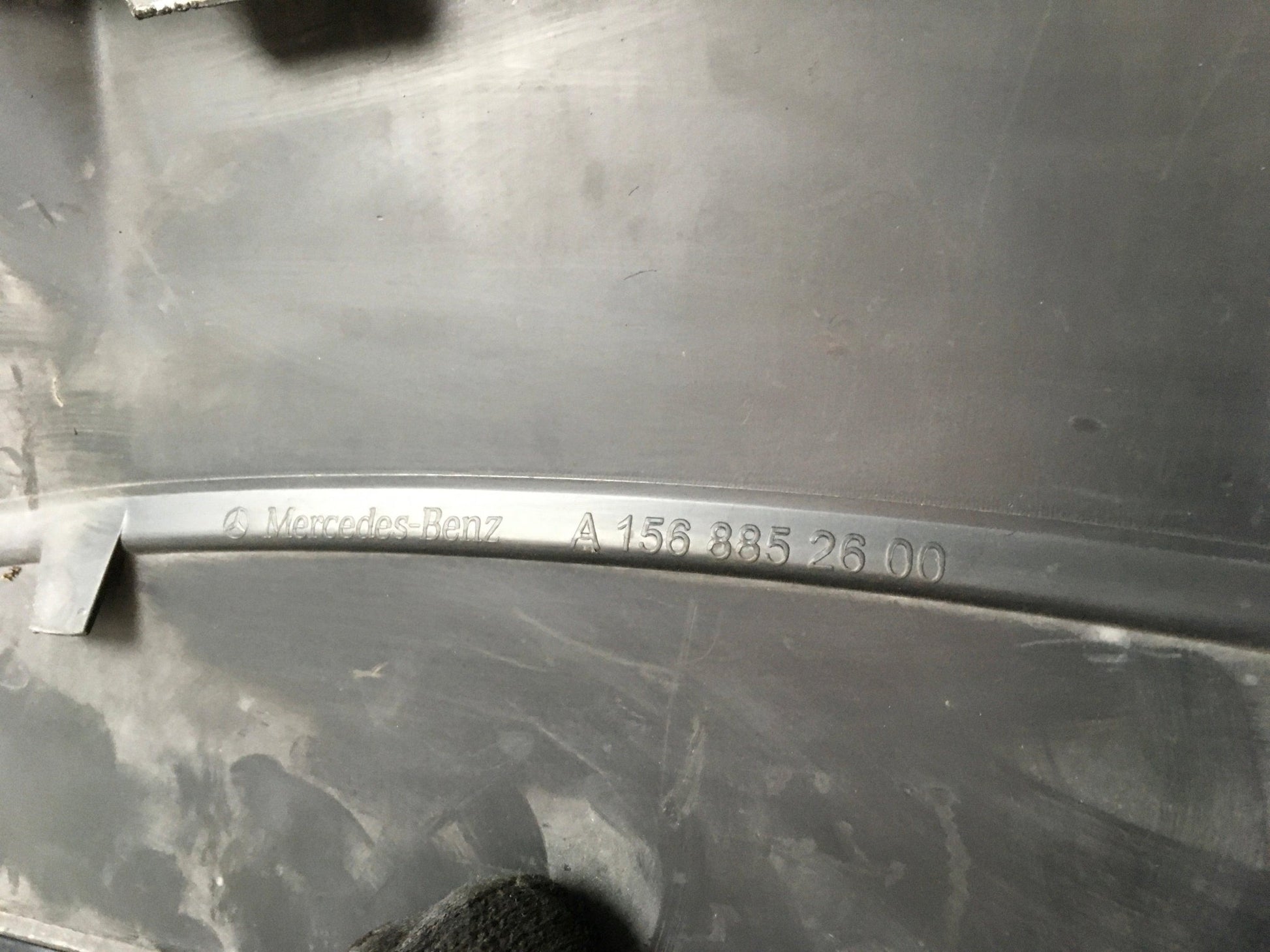 Difusor paragolpes trasero Mercedes W156 - A1568852600