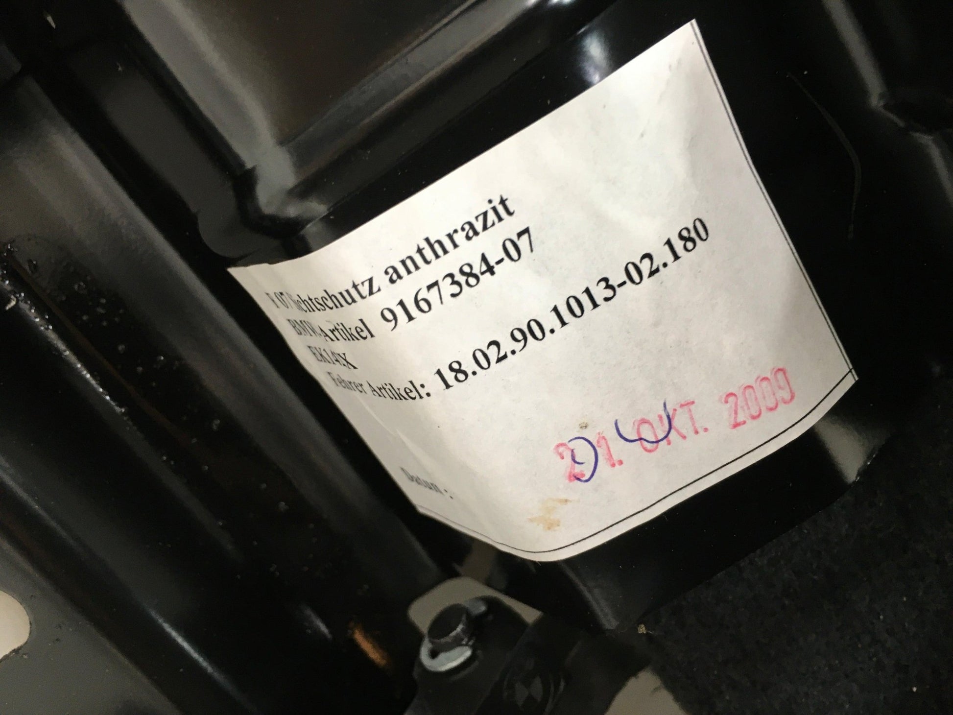 Divisor equipaje maletero BMW F07 GT - 9167384