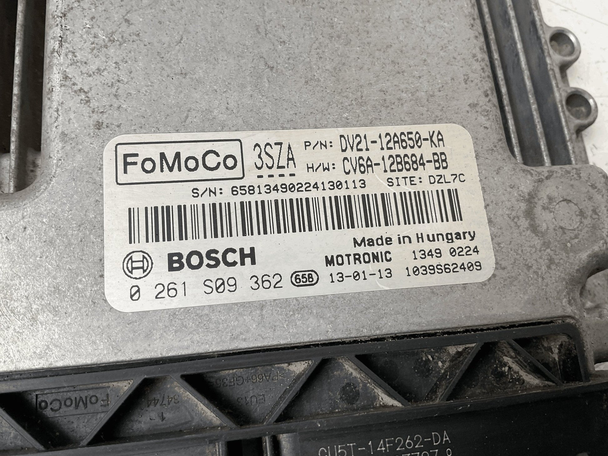DV2112A650KA ECU motor Ford - DV2112A650KA