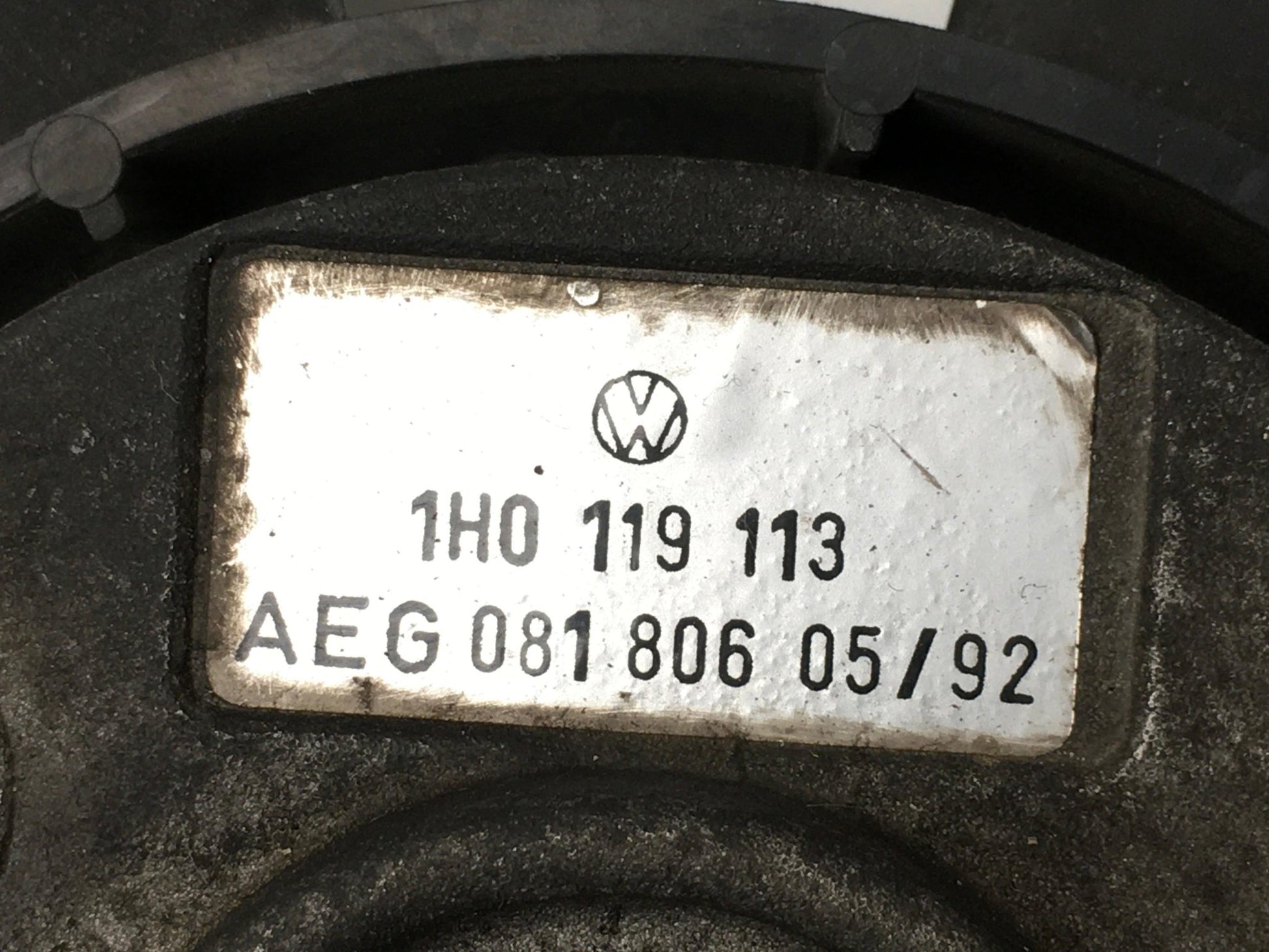 Electro ventilador VW 1H0119113 - 1H0119113