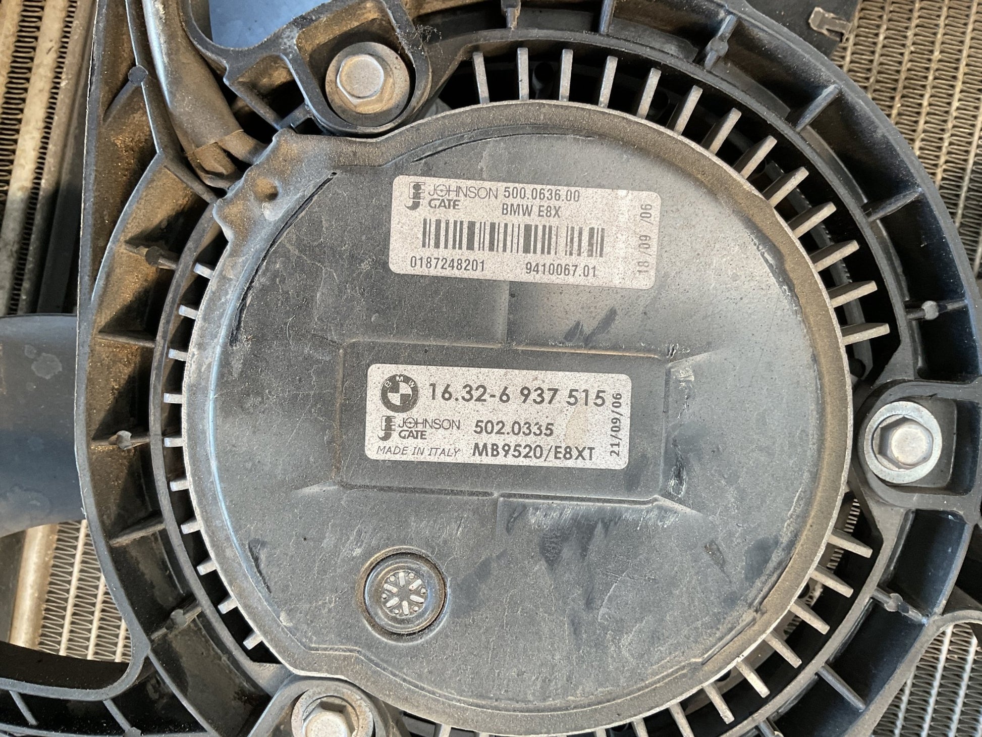 Electroventilador bmw E90 07-11 - 500063600