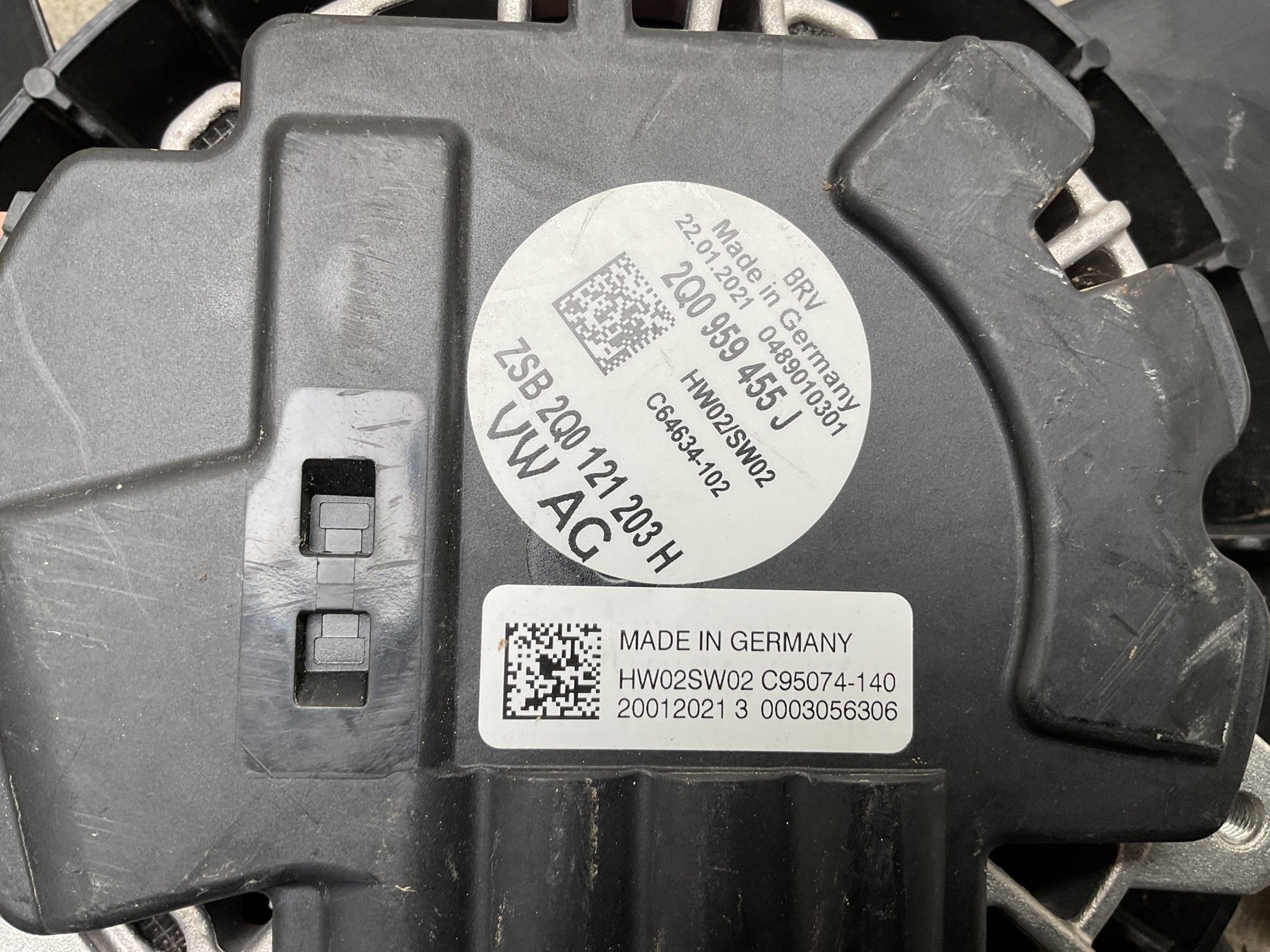 Electroventilador GRUPO VAG 2Q0959455J - 2Q0959455J