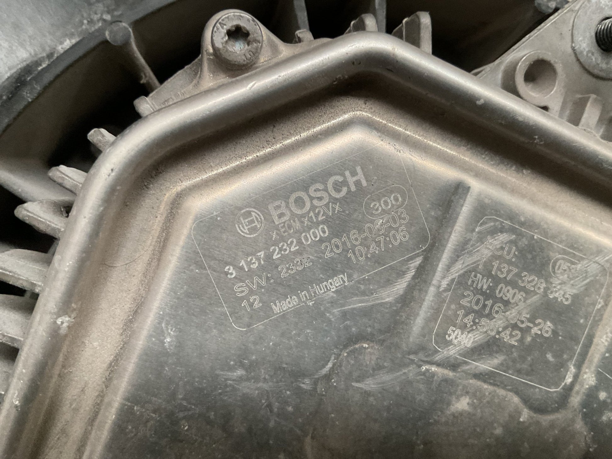 Electroventilador Mercedes Benz 1137328645 - 1137328645