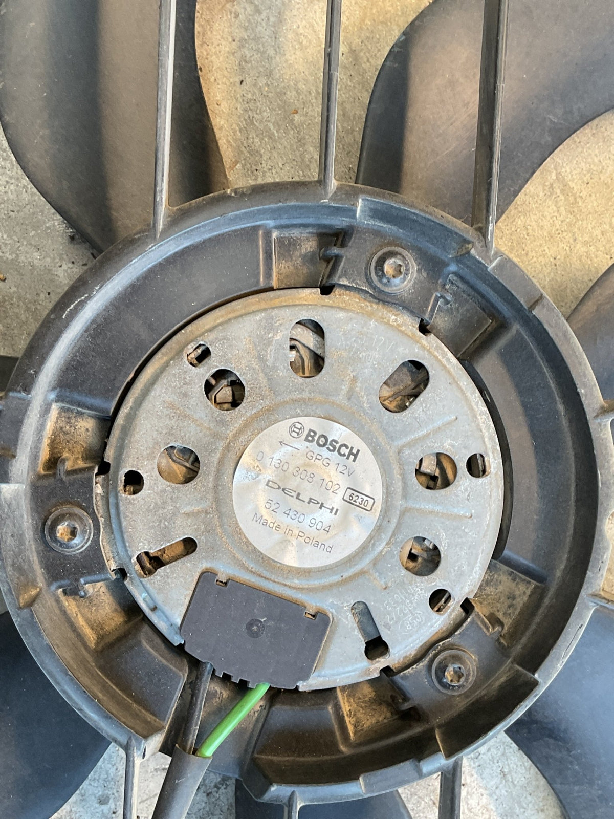 Electroventilador Opel Astra (J) 09-15