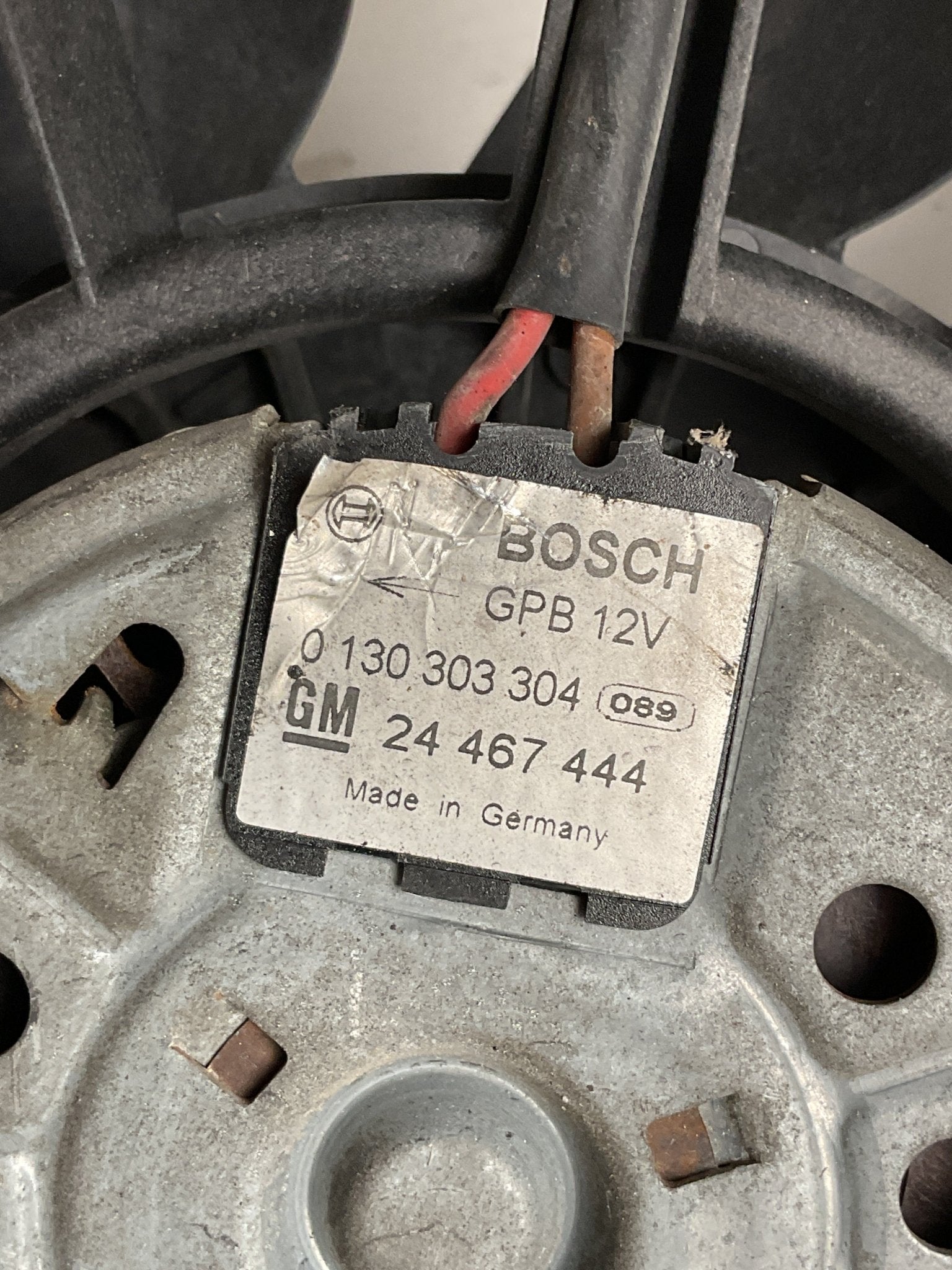 Electroventilador Opel Zafira B - 0130303304