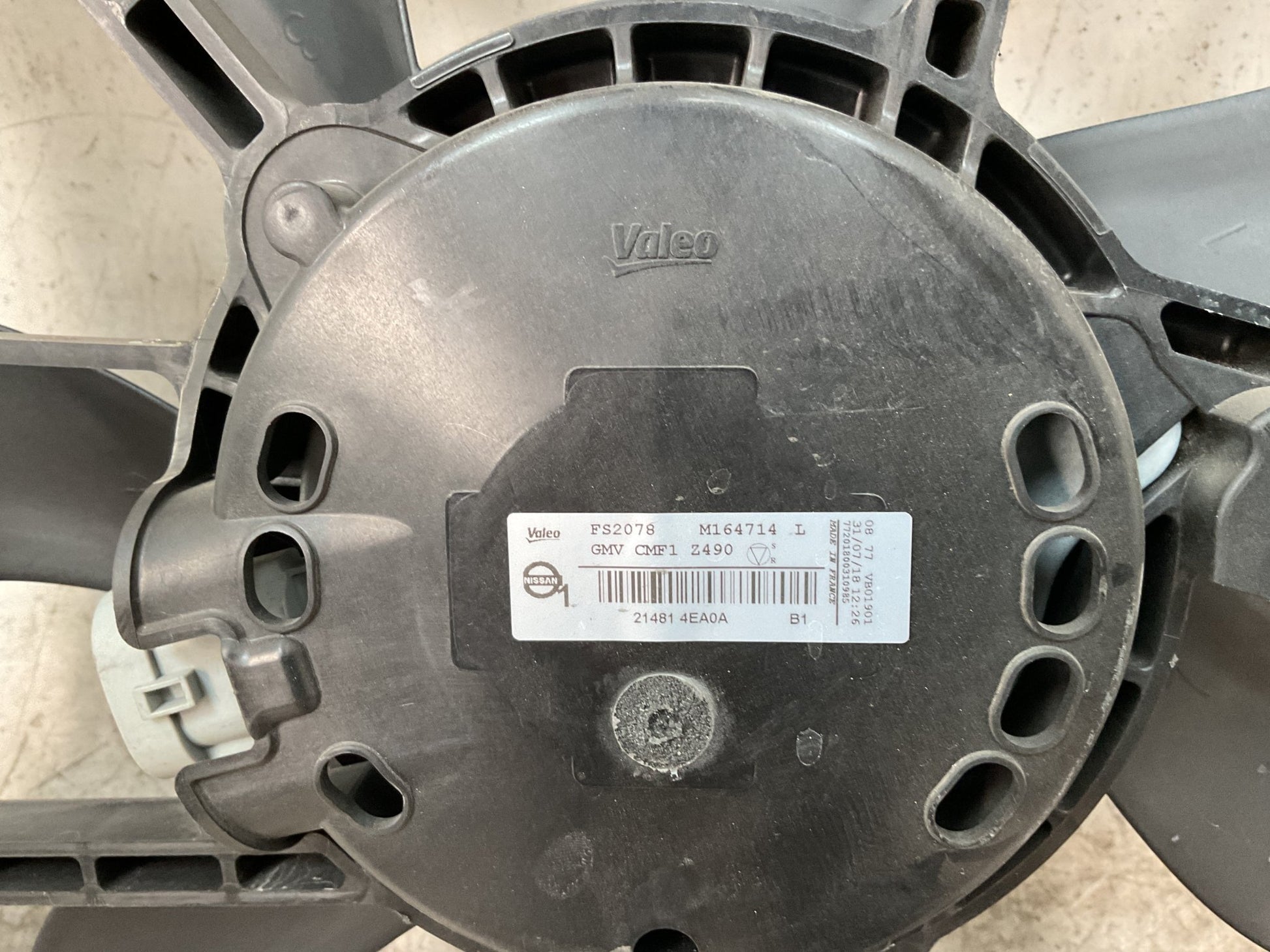 Electroventilador Renault 214814EA0A - 214814EA0A