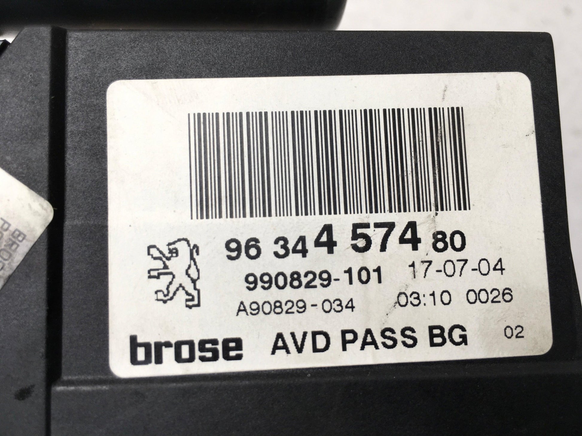 Elevalunas del dcho Peugeot 307 - 9634457480