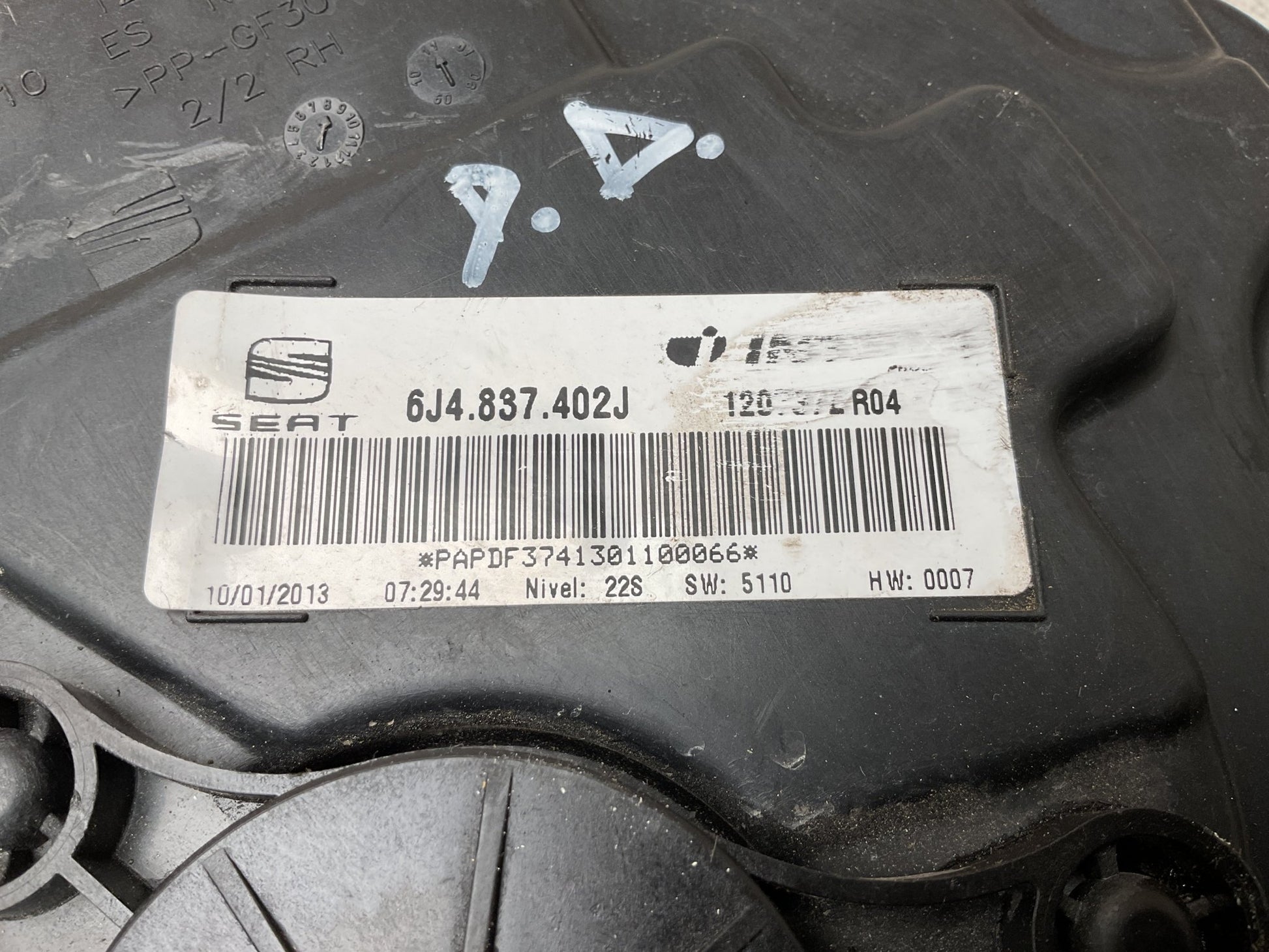 Elevalunas del dcho Seat Ibiza 08 - 17 - 6J4837402J