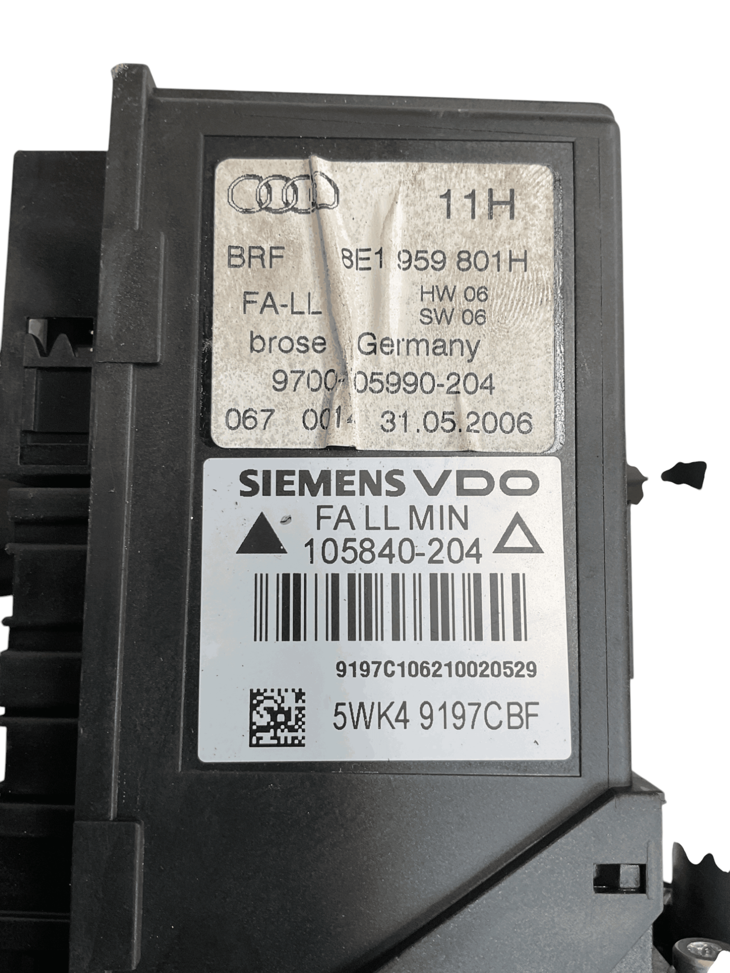 Elevalunas del izq Audi A4 B7 - 8E1959801H