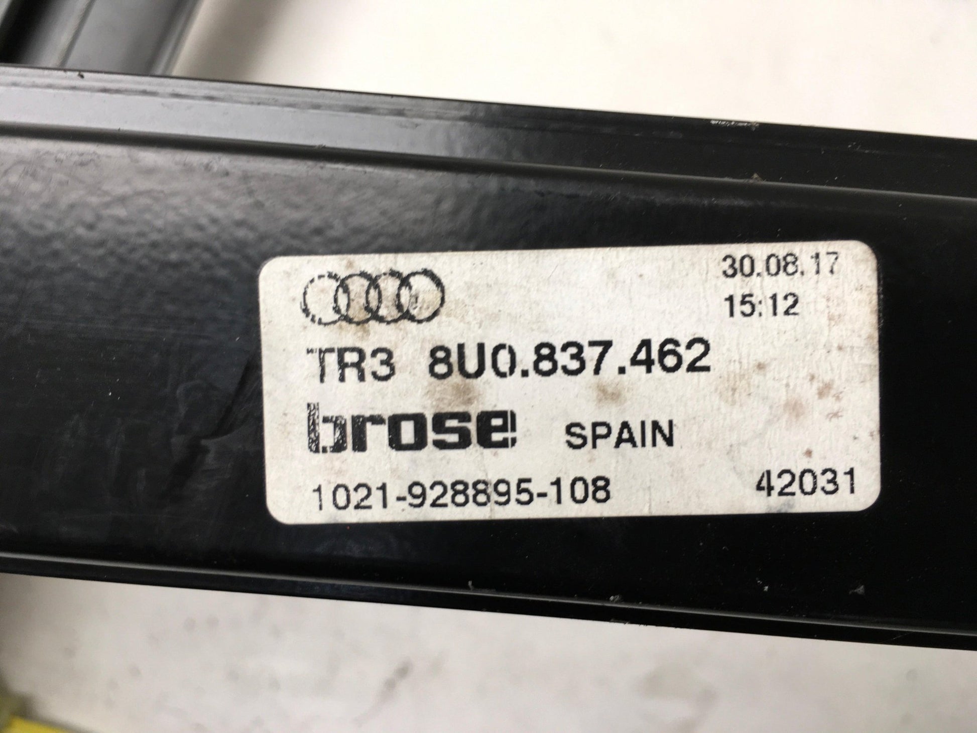 Elevalunas delantero derecho Audi Q3 8U - 8U0837462