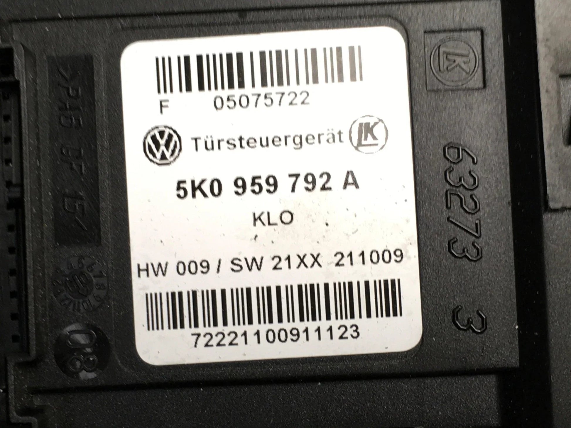Elevalunas derecho VW Golf VI