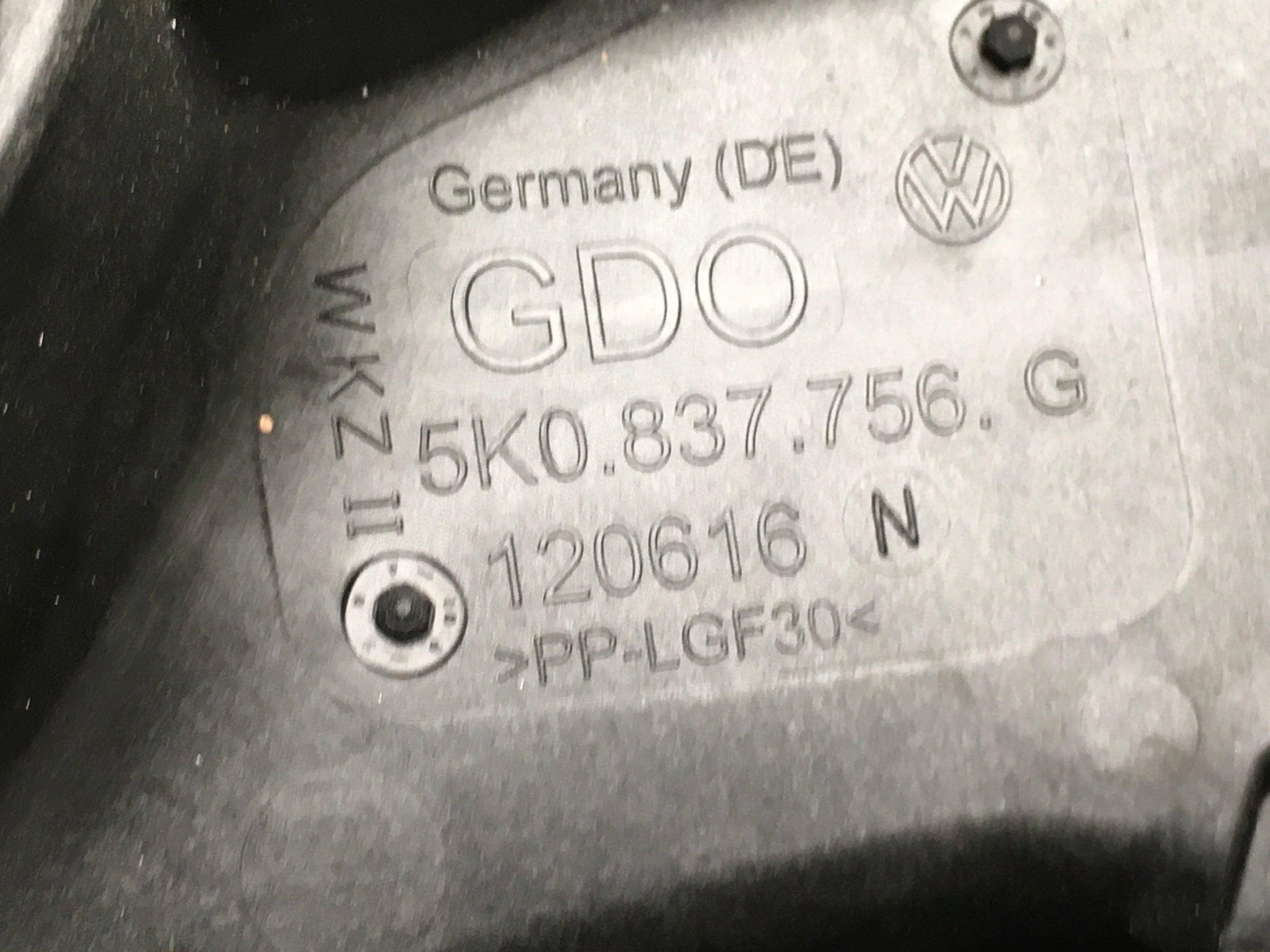 Elevalunas derecho VW Golf VI - 5K1837730Q