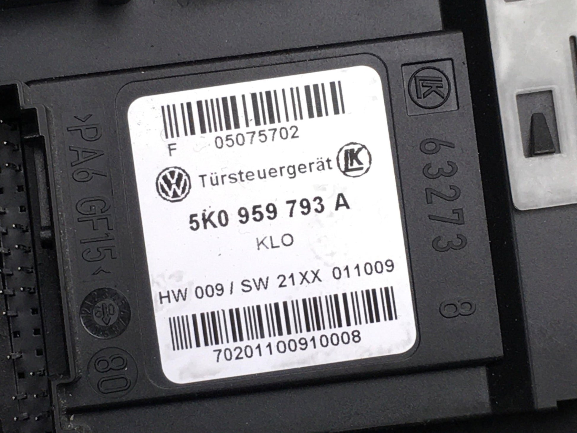 Elevalunas izquierdo VW Golf VI - 5K0837461B