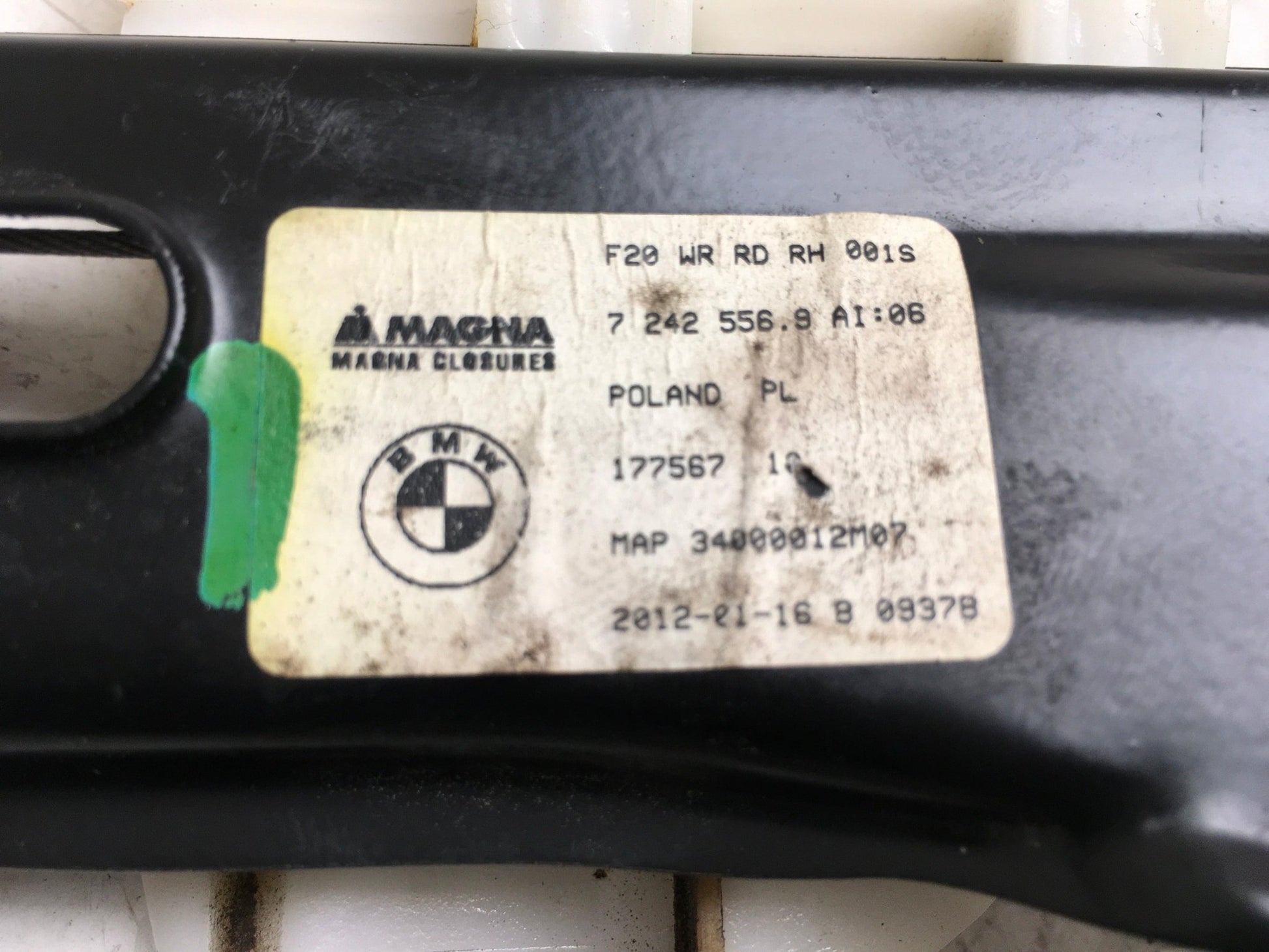 Elevalunas tra dcho BMW F20 - 7242556