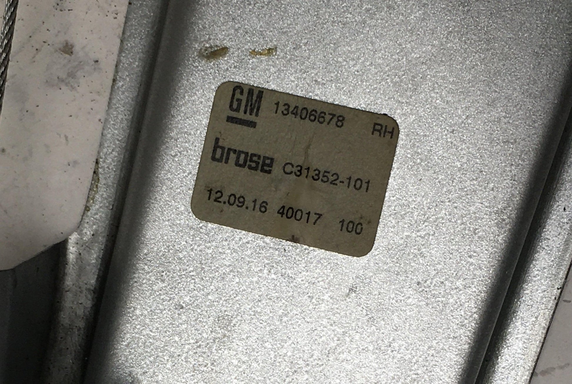 Elevalunas tra dcho Opel Astra K - 13406678