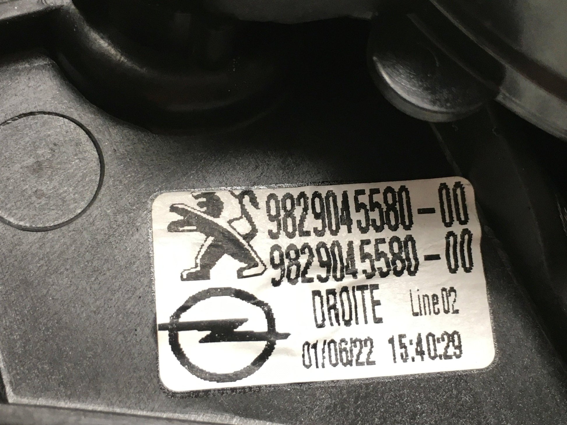 Elevalunas tra dcho Peugeot 208 II Opel Corsa F - 9829045580