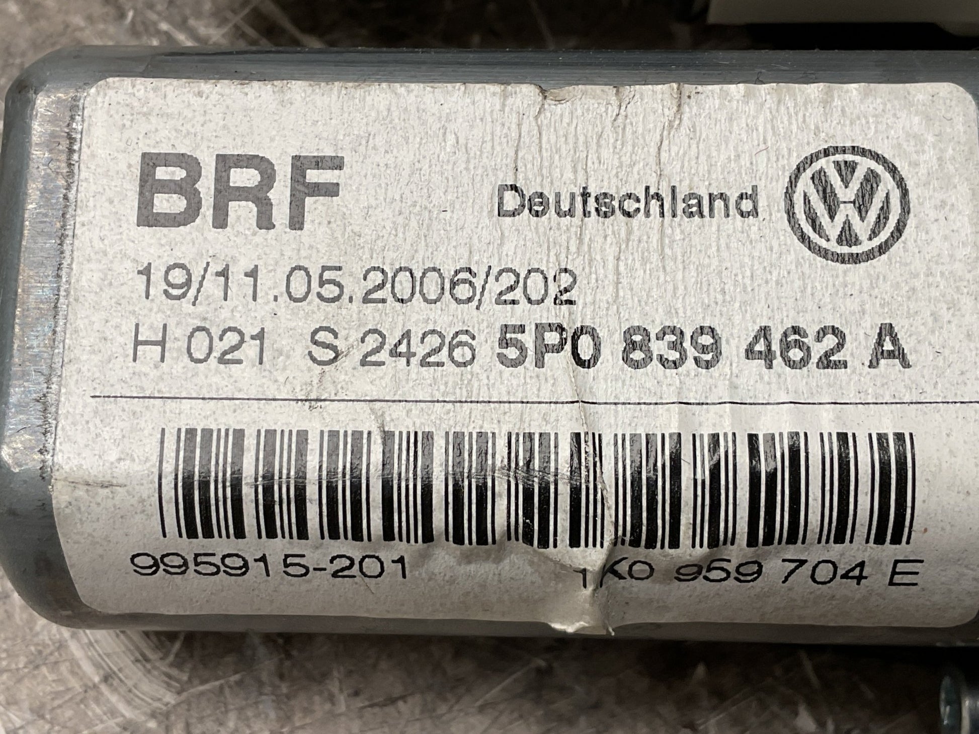 Elevalunas tra dcho Seat Altea 2004 - 2015 - 5P0839462A