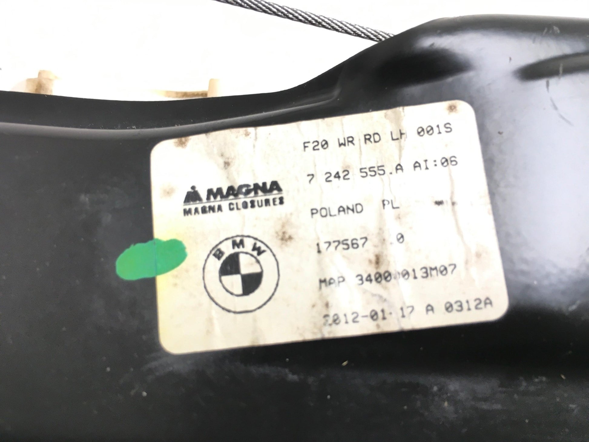 Elevalunas tra izq BMW F20 - 7242555